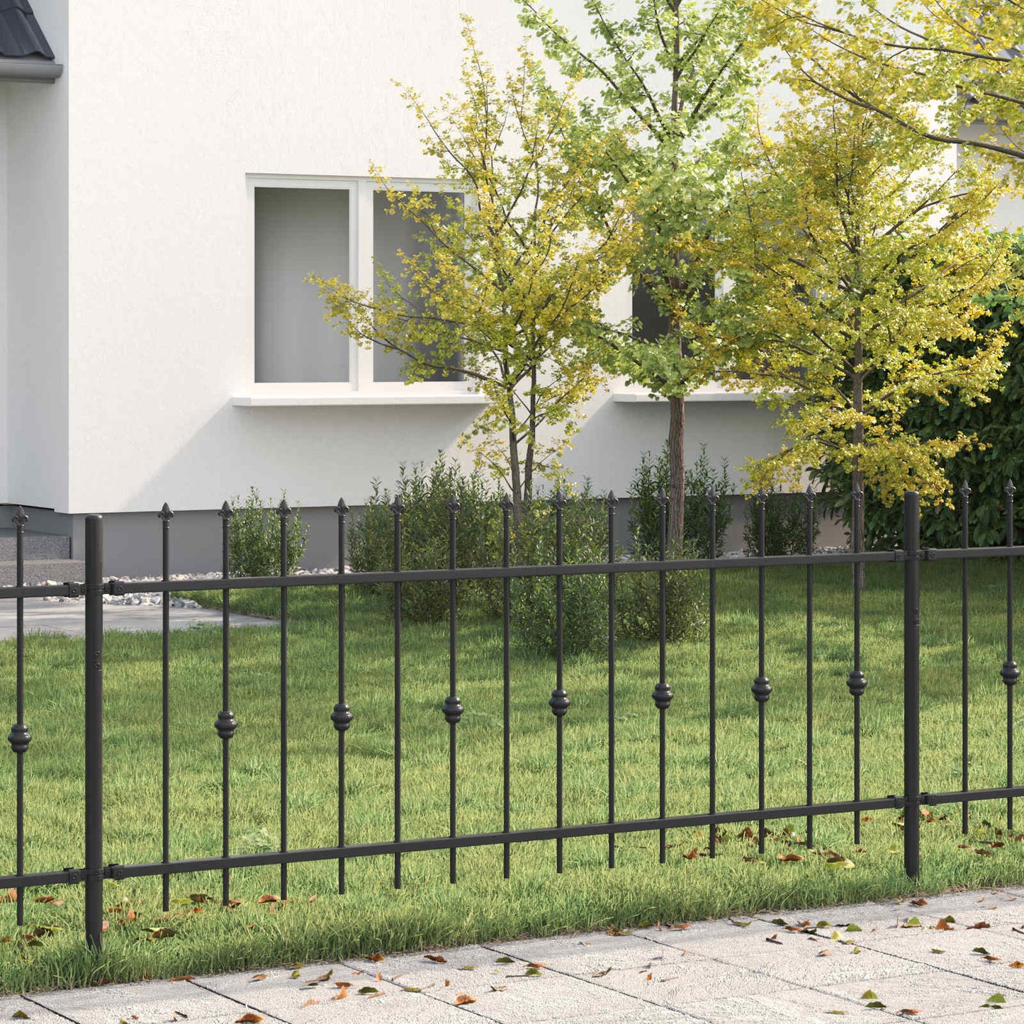 Spikertrekk Svart 200 x 130 cm Pulverlakkert stål vidaXL
