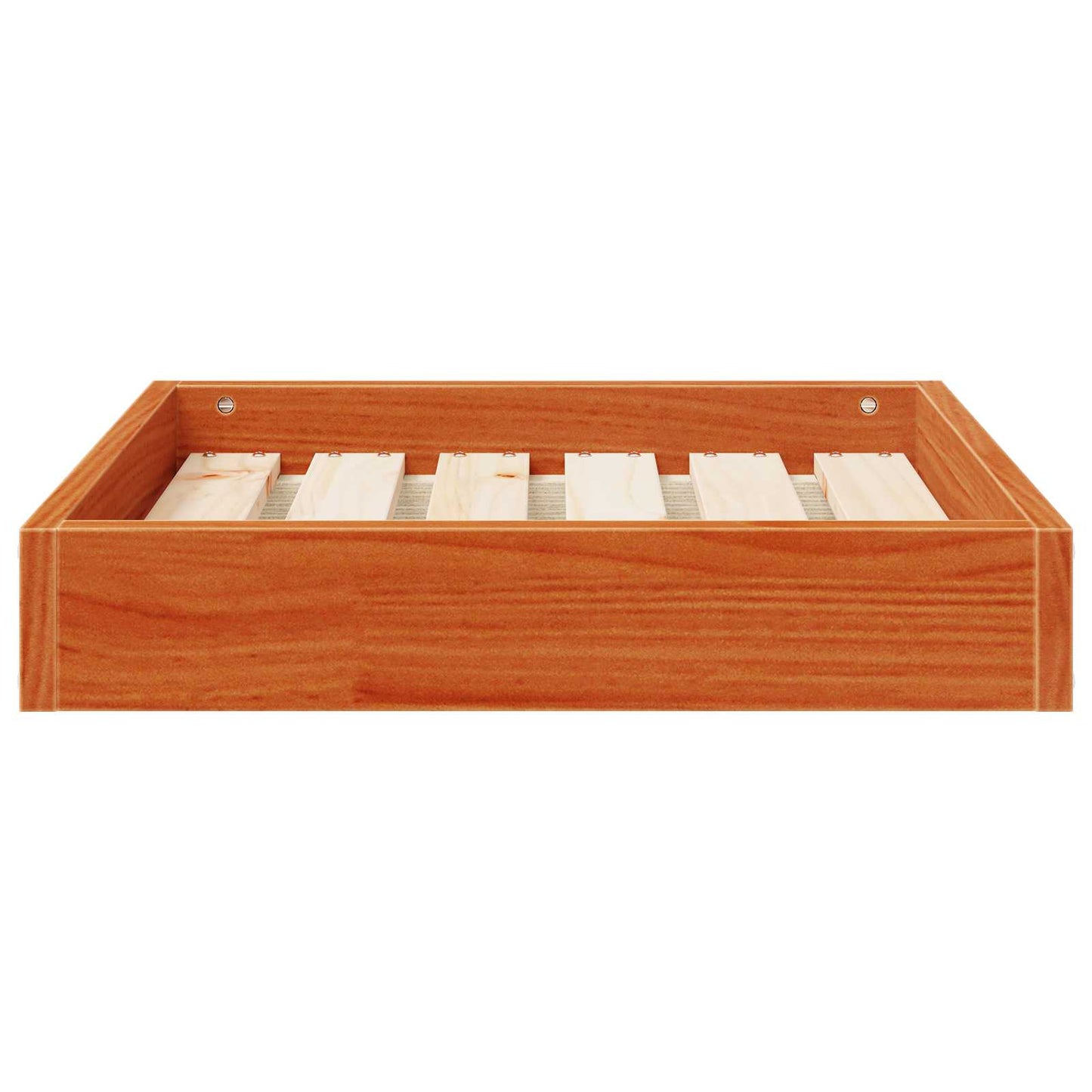 Hundeseng Vokset Brun 51,5 x 44 x 9 cm Massiv furu