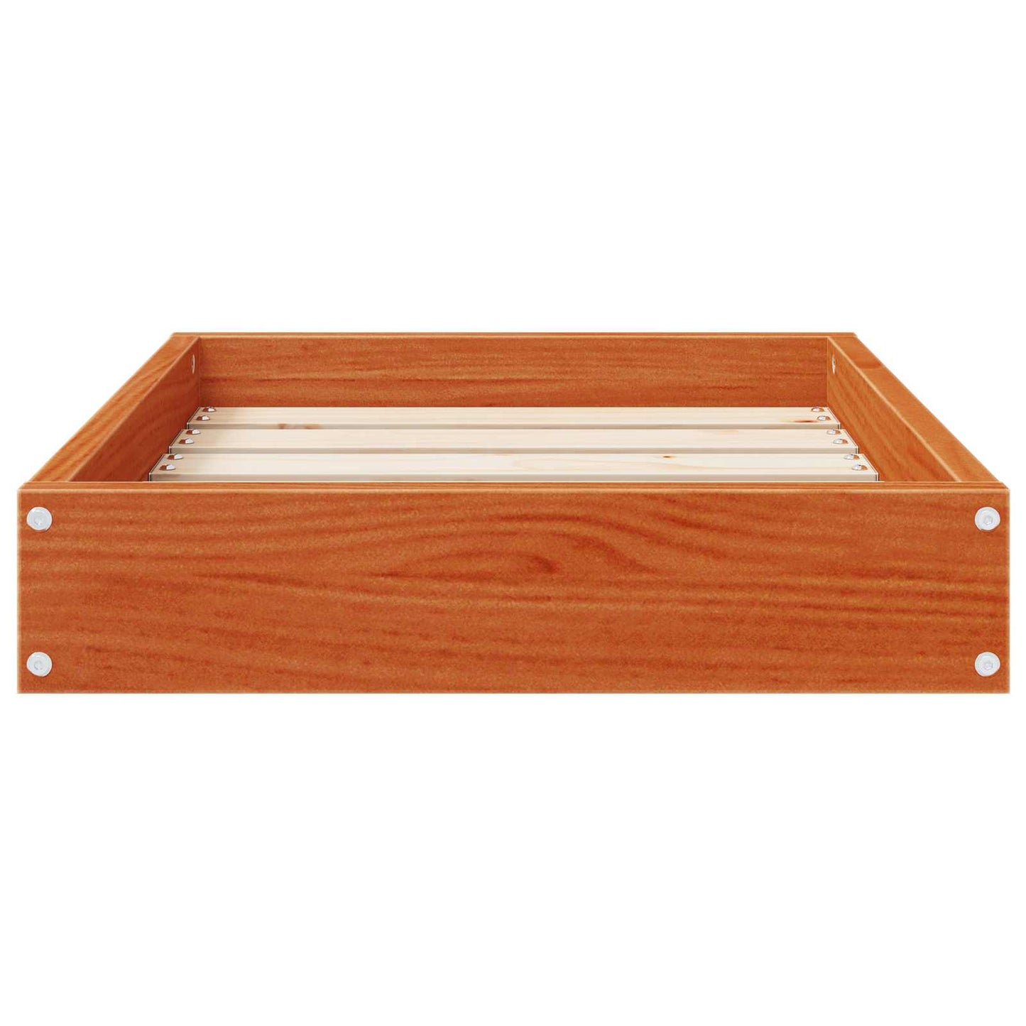 Hundeseng Vokset Brun 51,5 x 44 x 9 cm Massiv furu