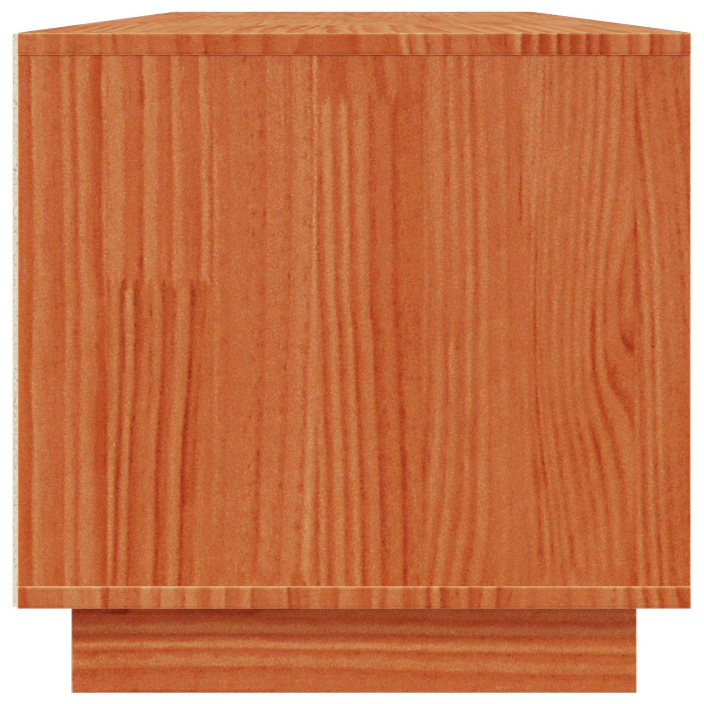 TV-skap VoksBrun 140 x 40 x 40 cm Massiv furu vidaXL