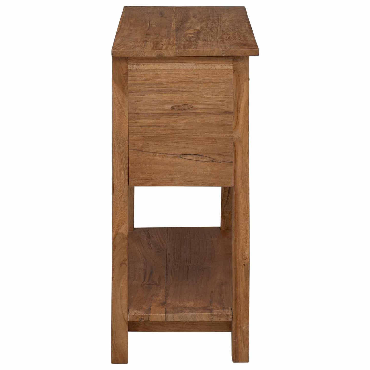 Serviesskap Naturlig 79 x 35 x 80 cm Massivt Teaktre