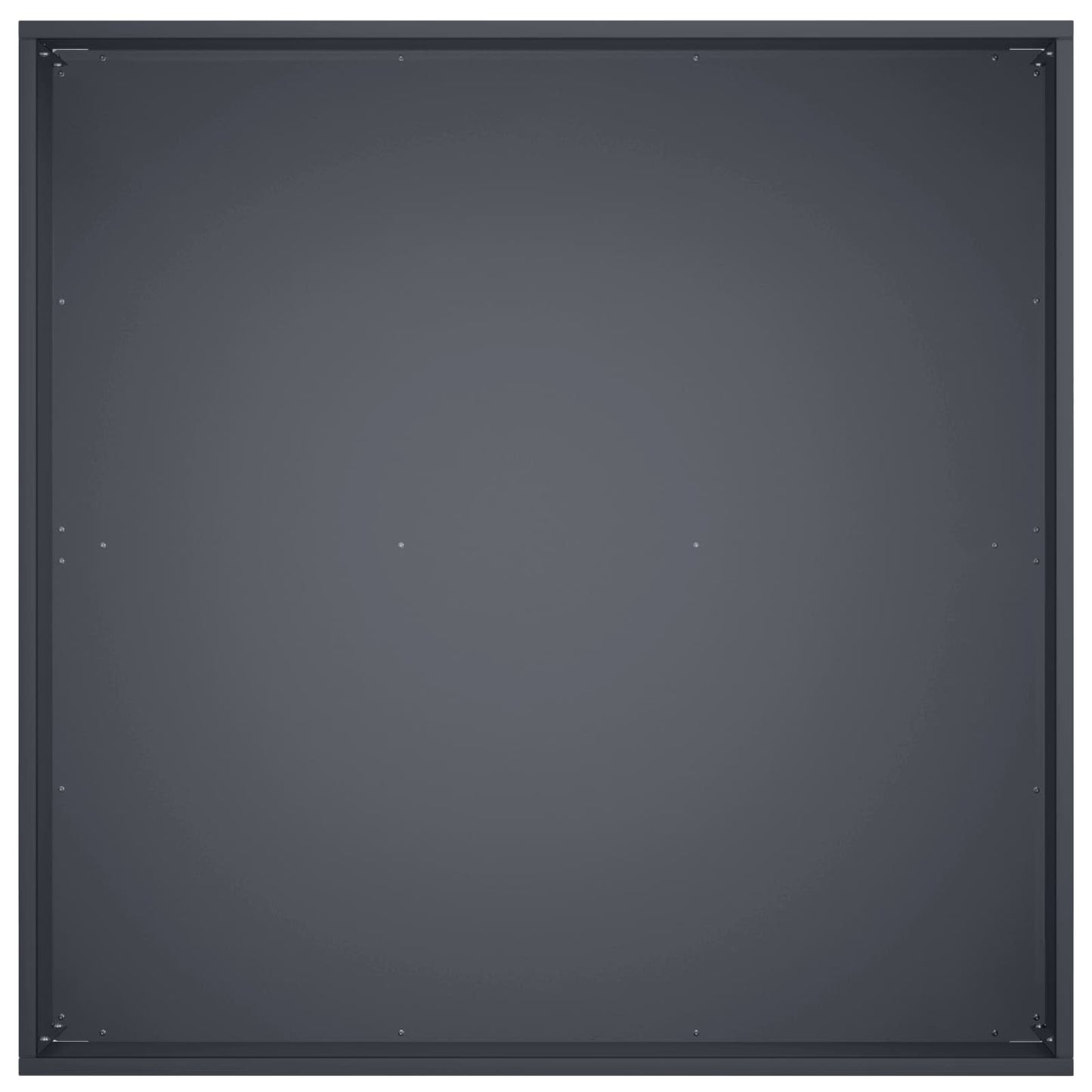 Hageblomsterpotte 2 stk. Antrasitt 60 x 60 x 20 cm