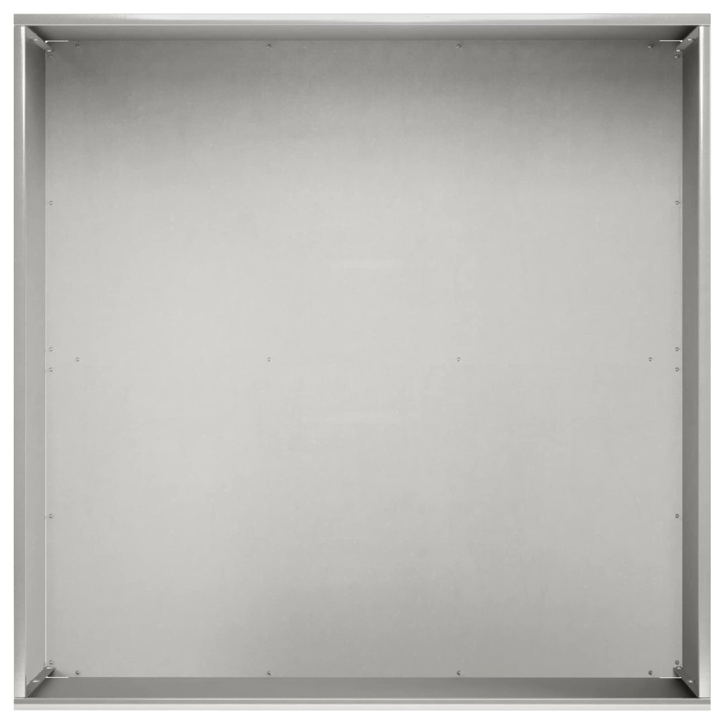 Hageblomsterpotte 2 stk. Sølv 40 x 40 x 30 cm Rustfritt stål