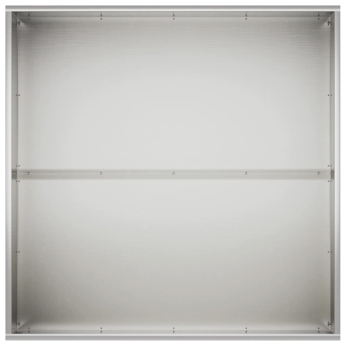 Hageblomsterpotte 2 stk. Sølv 80 x 80 x 40 cm Rustfritt stål