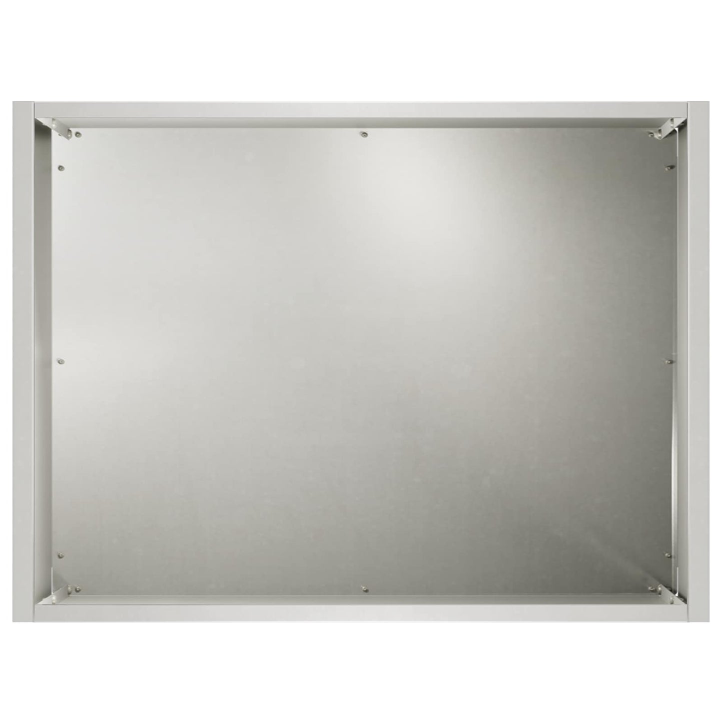 Hageblomsterpotte Sølv 40 x 30 x 30 cm Rustfritt stål