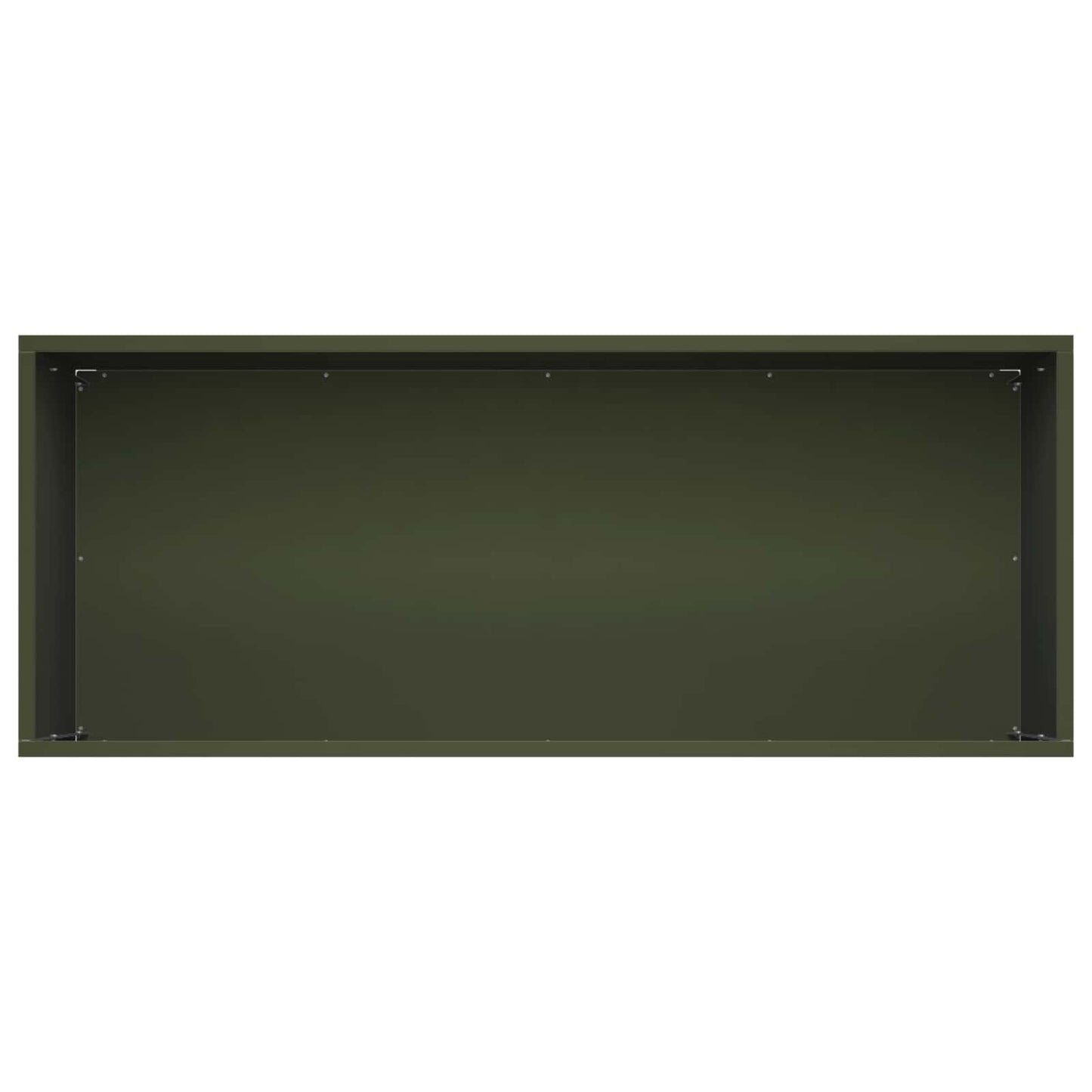 Hageblomsterpotte 2 stk. Olivengrønn 80 x 40 x 40 cm