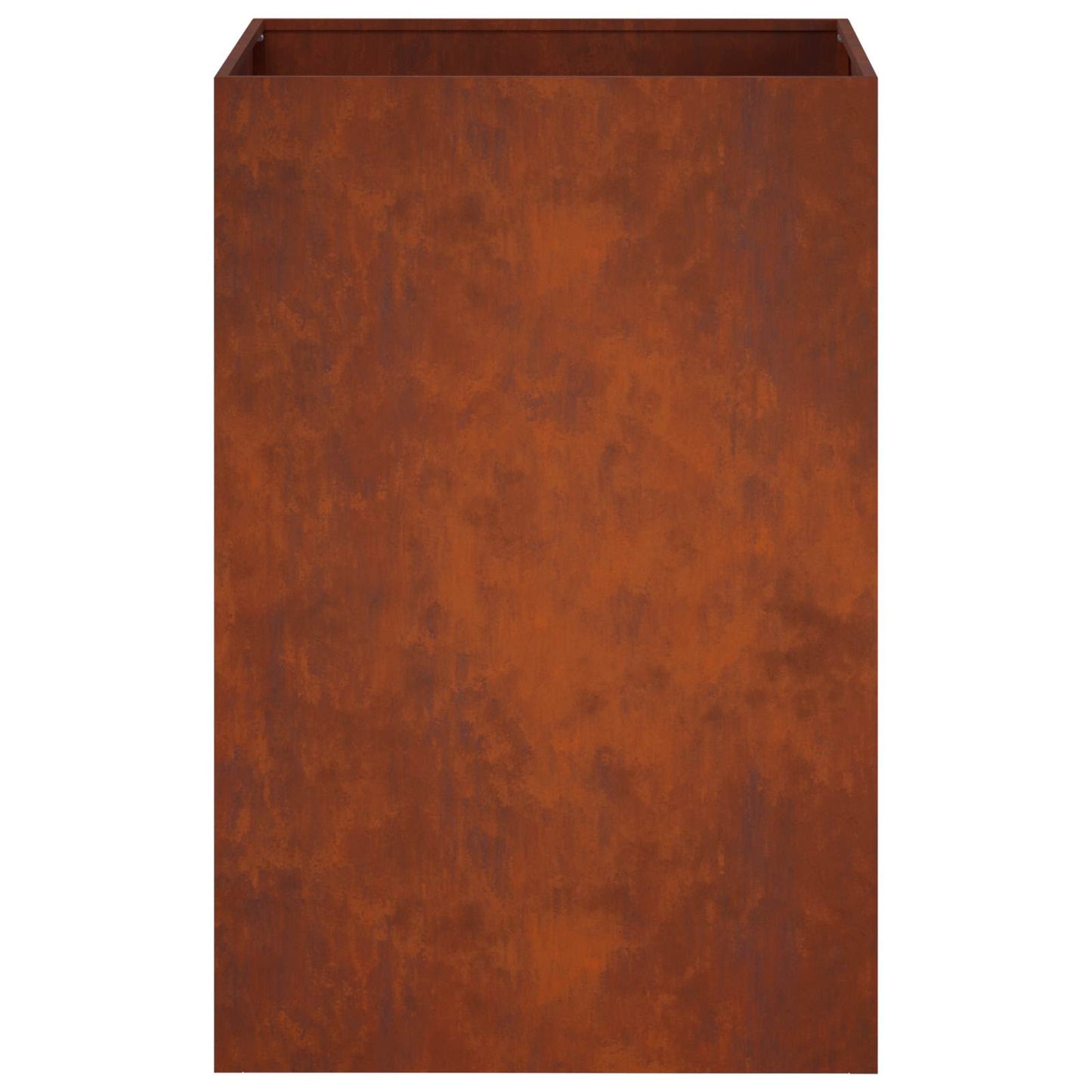 Hageblomsterpotte 2 stk. Rusten 50 x 50 x 75 cm Cortenstål