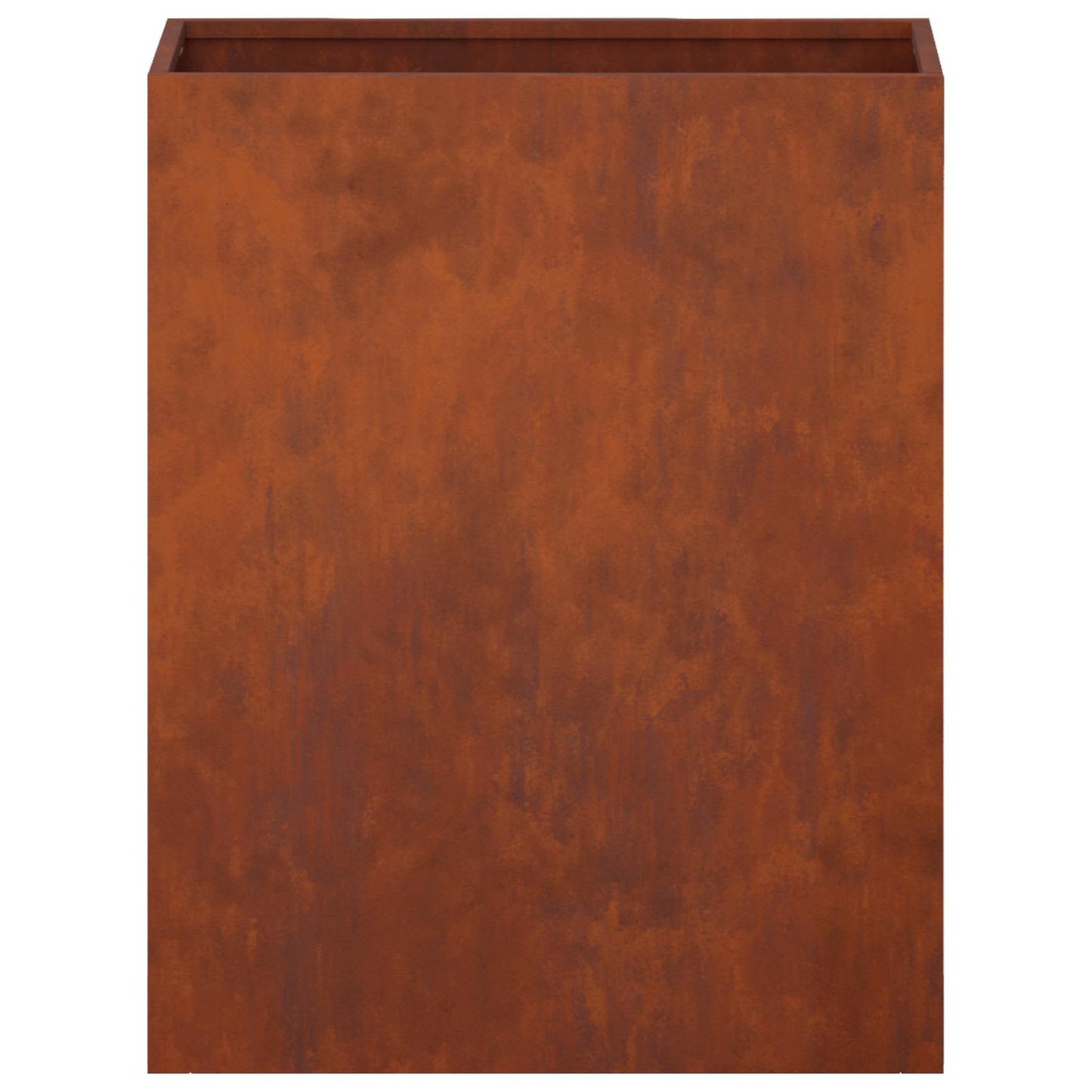 Hageblomsterpotte 2 stk. Rusten 40 x 20 x 40 cm Cortenstål