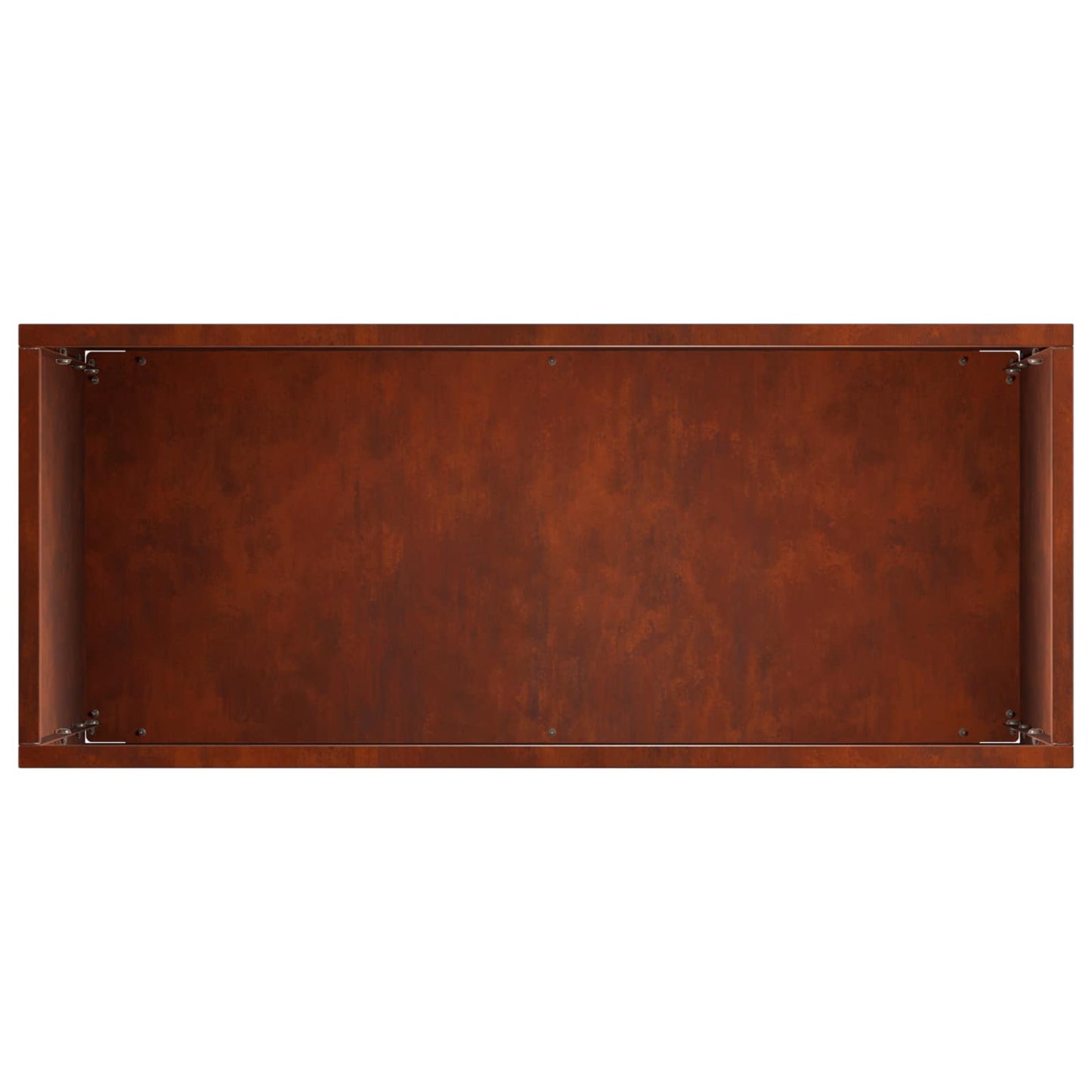 Hageblomsterpotte Rusten 50 x 20 x 75 cm Cortenstål
