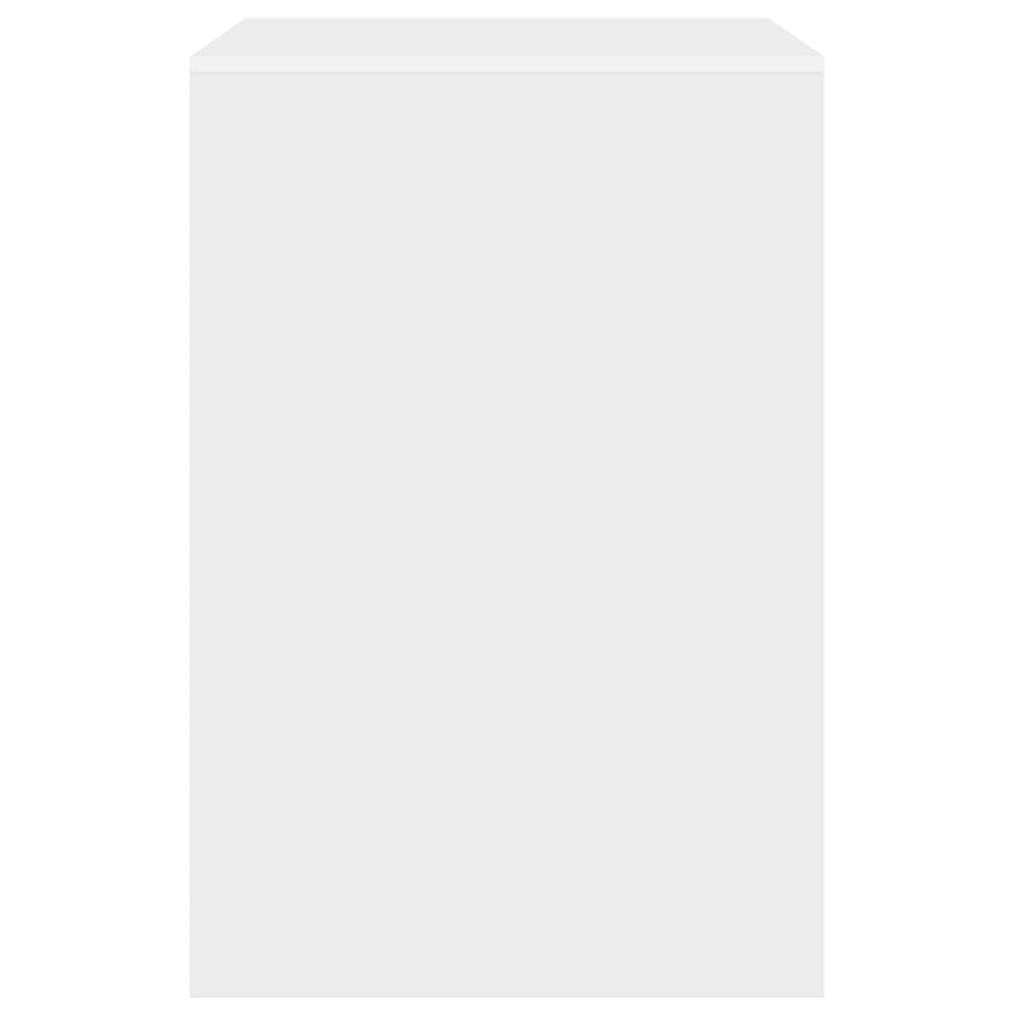 Vaskemaskin skap med dør Hvit 87 x 60 x 89 cm Konstruert tre