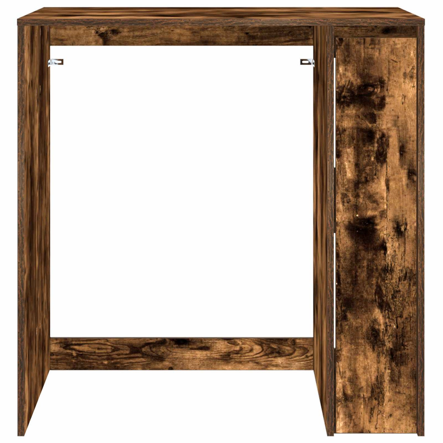 Vaskemaskin skap Røkt eik 87 x 60 x 89 cm Konstruert tre vidaXL