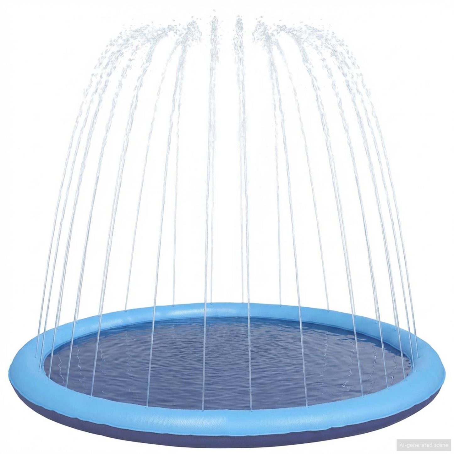 Sprut Pad for Barn og Hunder Blå Ø150 x 10 cm PVC