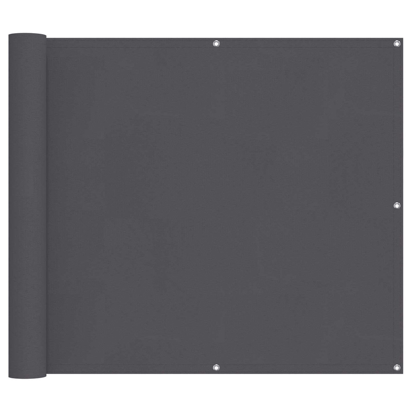 Balkong Skjerm 90 x 200 cm PU-belagt oxford alu