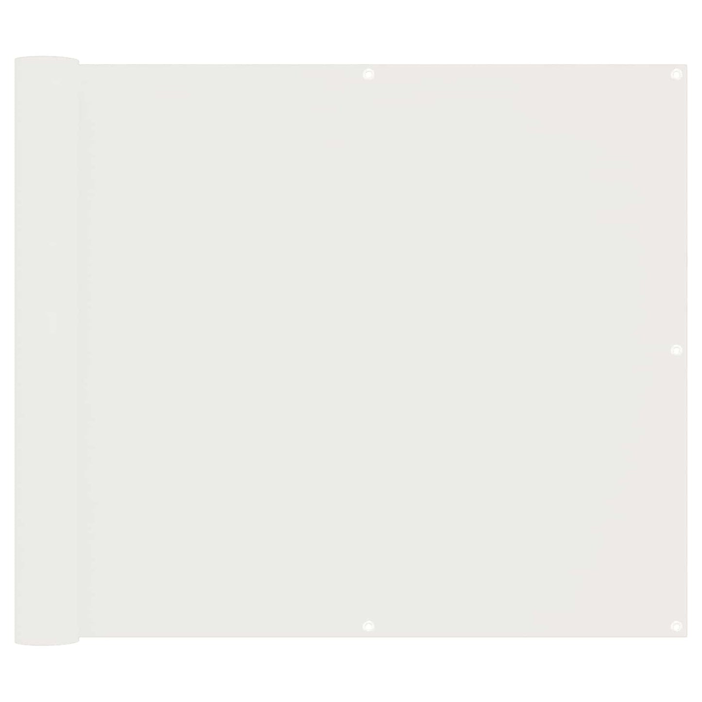 Balkong Skjerm 90 x 200 cm PU-belagt oxford alu