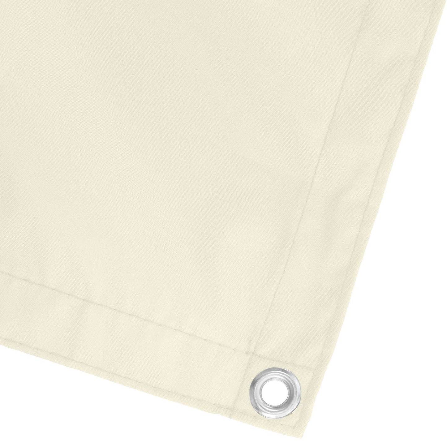 Balkong Skjerm Krem 100 x 500 cm Oxford Stoff