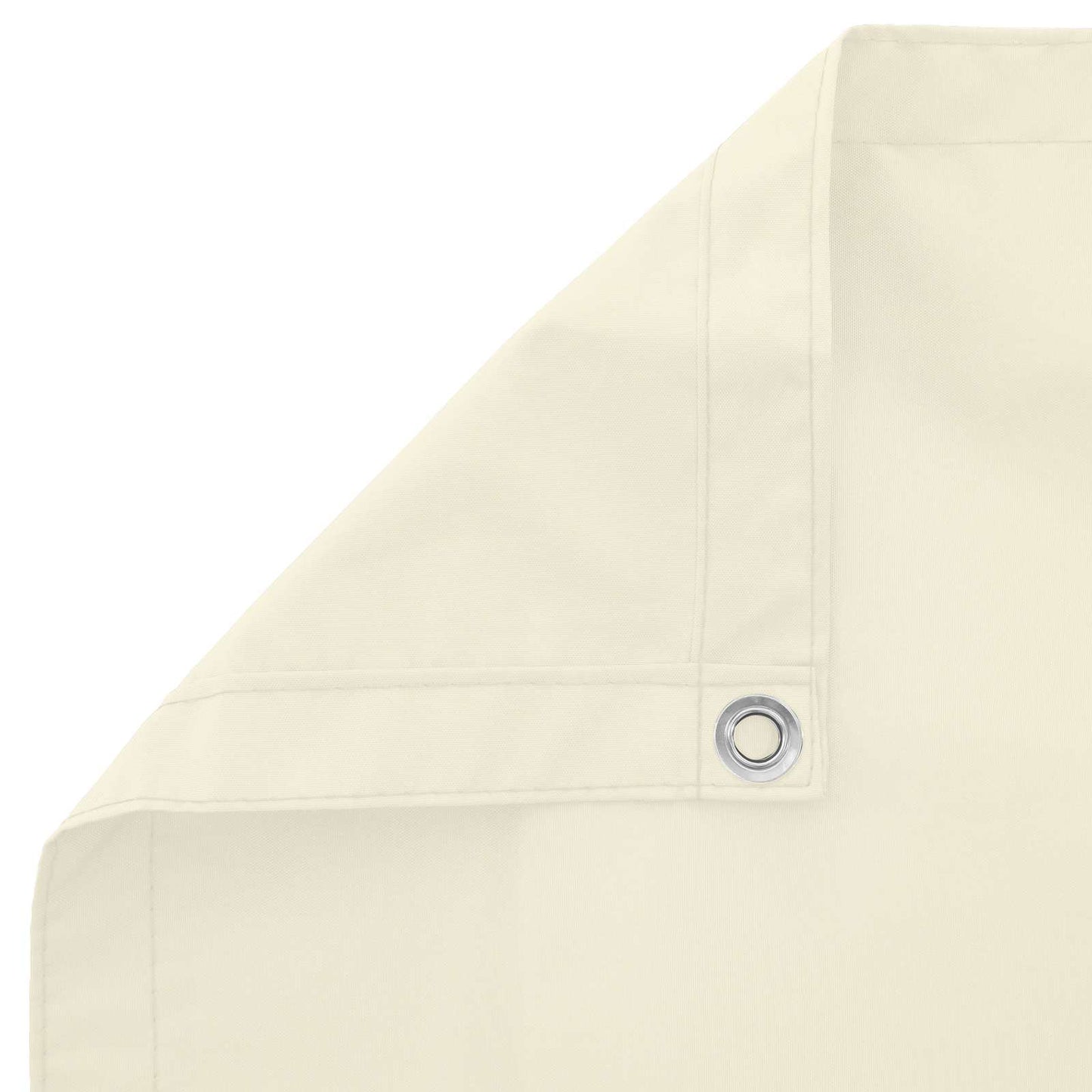 Balkong Skjerm Krem 100 x 500 cm Oxford Stoff