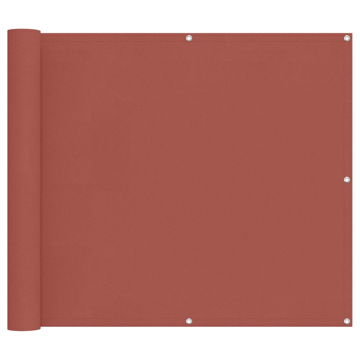 Balkong Skjerm Terrakotta 100 x 400 cm Oxford Stoff
