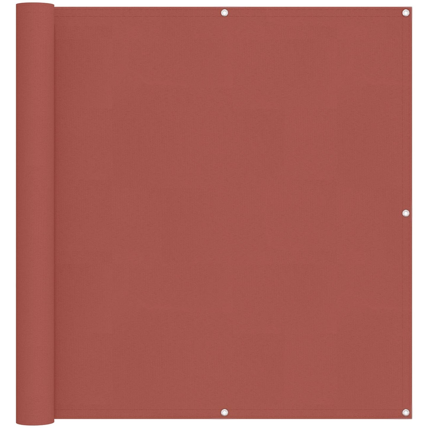 Balkong Skjerm Terrakotta 110 x 700 cm Oxford Stoff