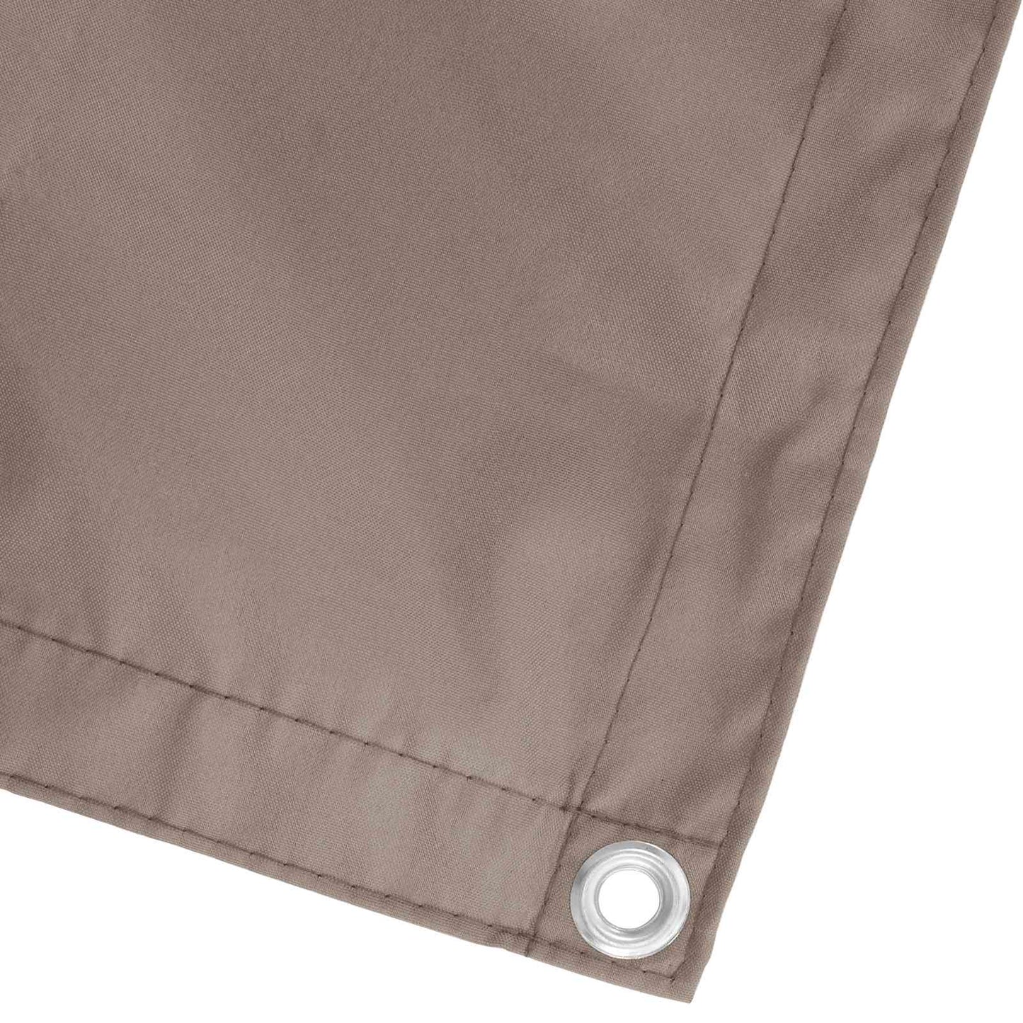 Balkong Skjerm 75 x 200 cm PU-belagt oxford alu