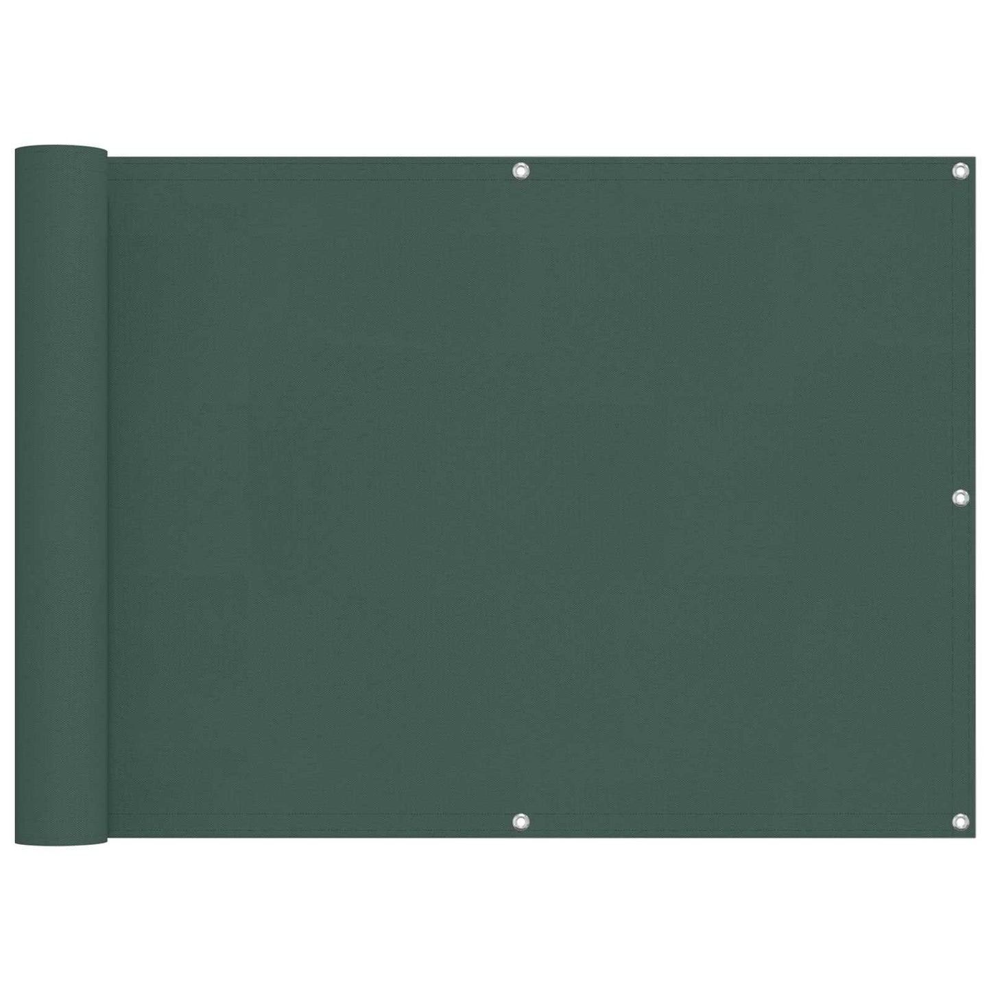 Balkong Skjerm 75 x 200 cm PU-belagt oxford alu