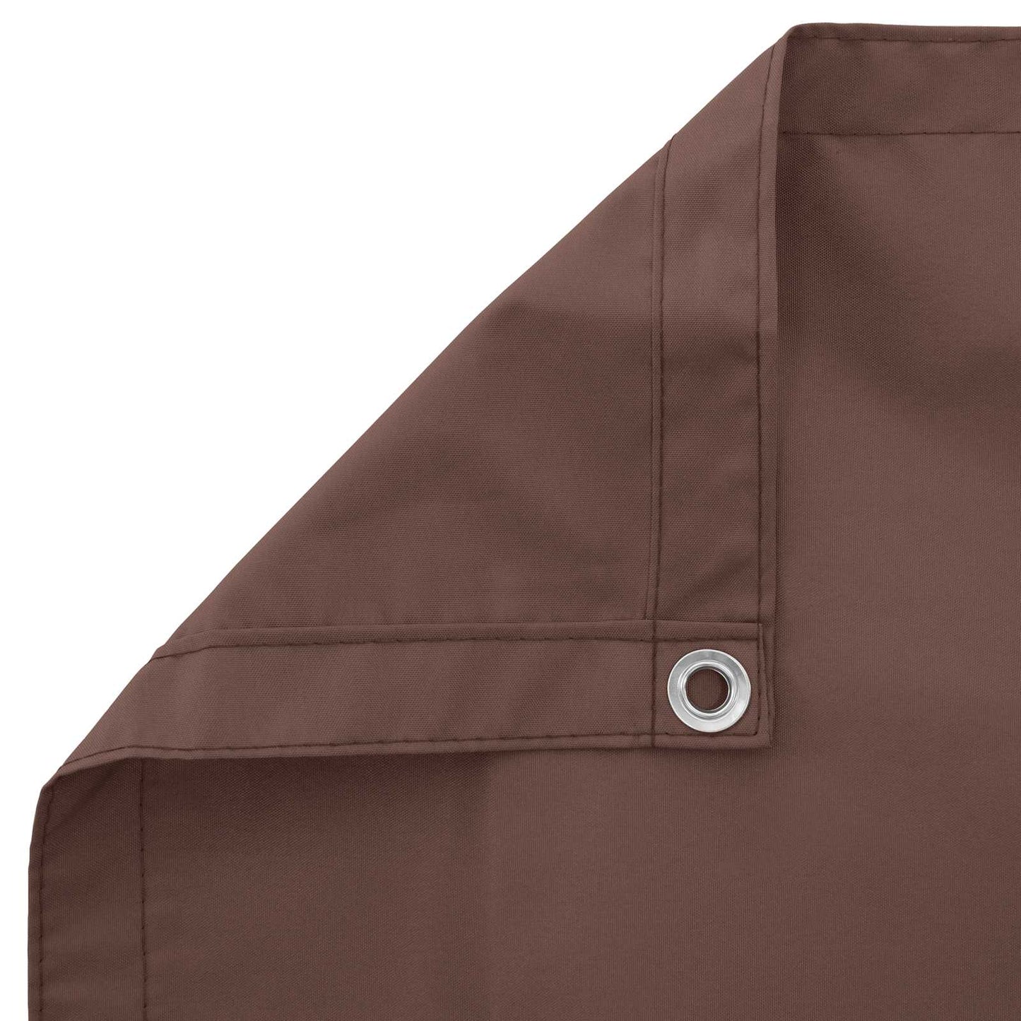 Balkong Skjerm Brun 110 x 800 cm Oxford Stoff
