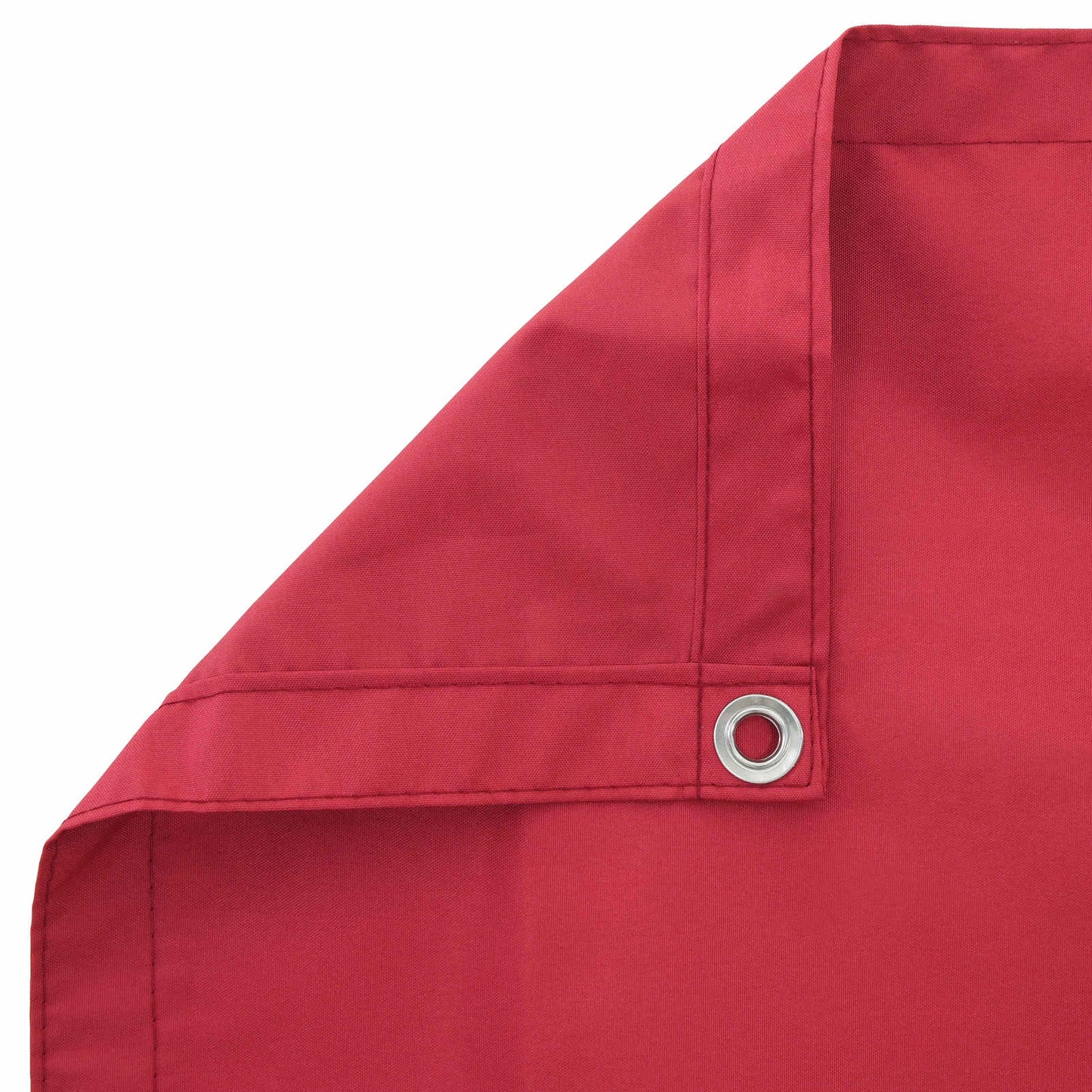 Balkong Skjerm Burgunder 100 x 500 cm Oxford Stoff vidaXL