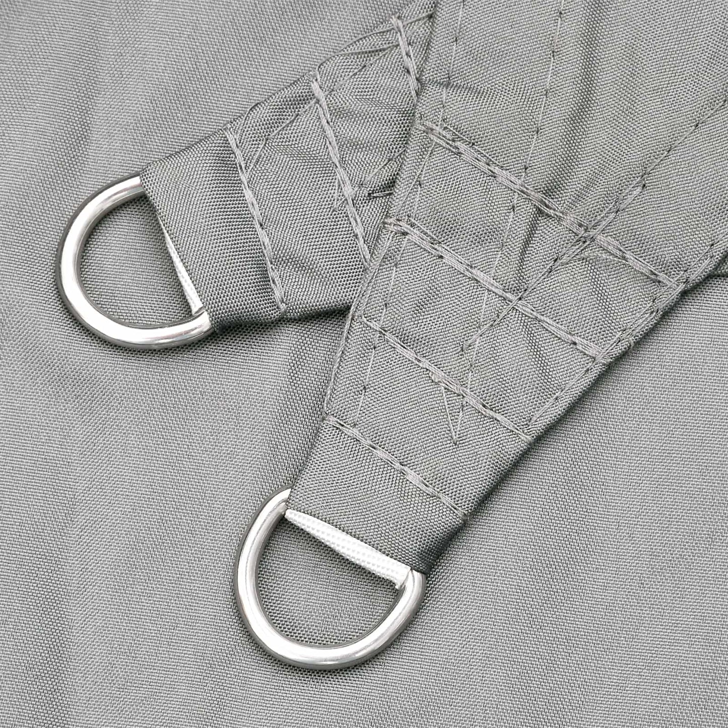 Solskygge seil Lysegrå 6 x 2,5 m 100% polyester Oxford