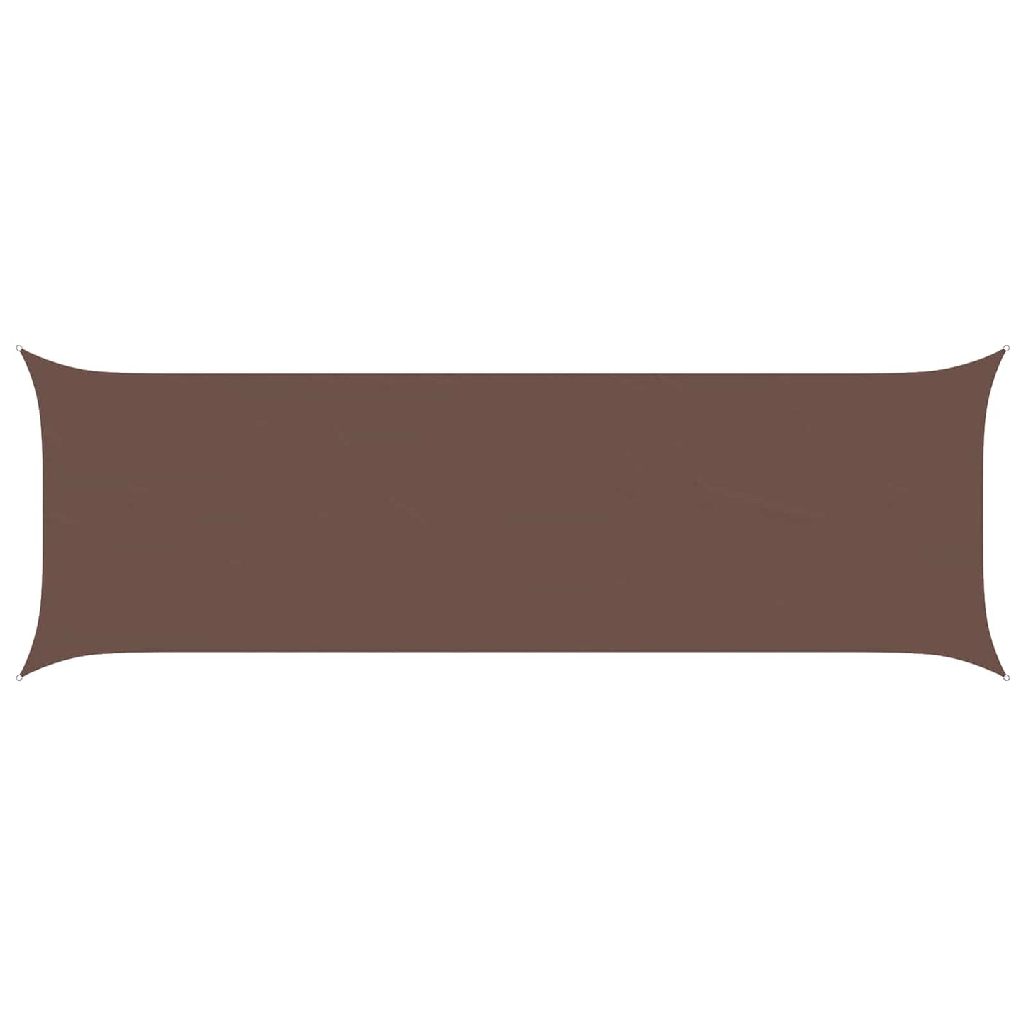 Solskygge seil Brun 6 x 2 m 100% polyester Oxford