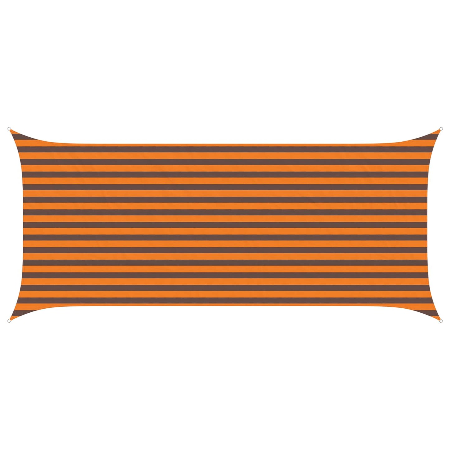 Solskygge seil Oransje og Brunt 4,5 x 2 m 100% polyester Oxford