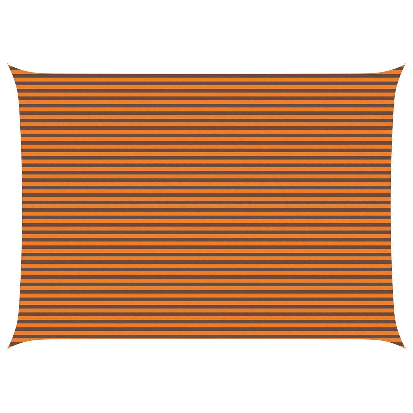 Solskygge seil Oransje og Brunt 7 x 5 m 100% polyester Oxford