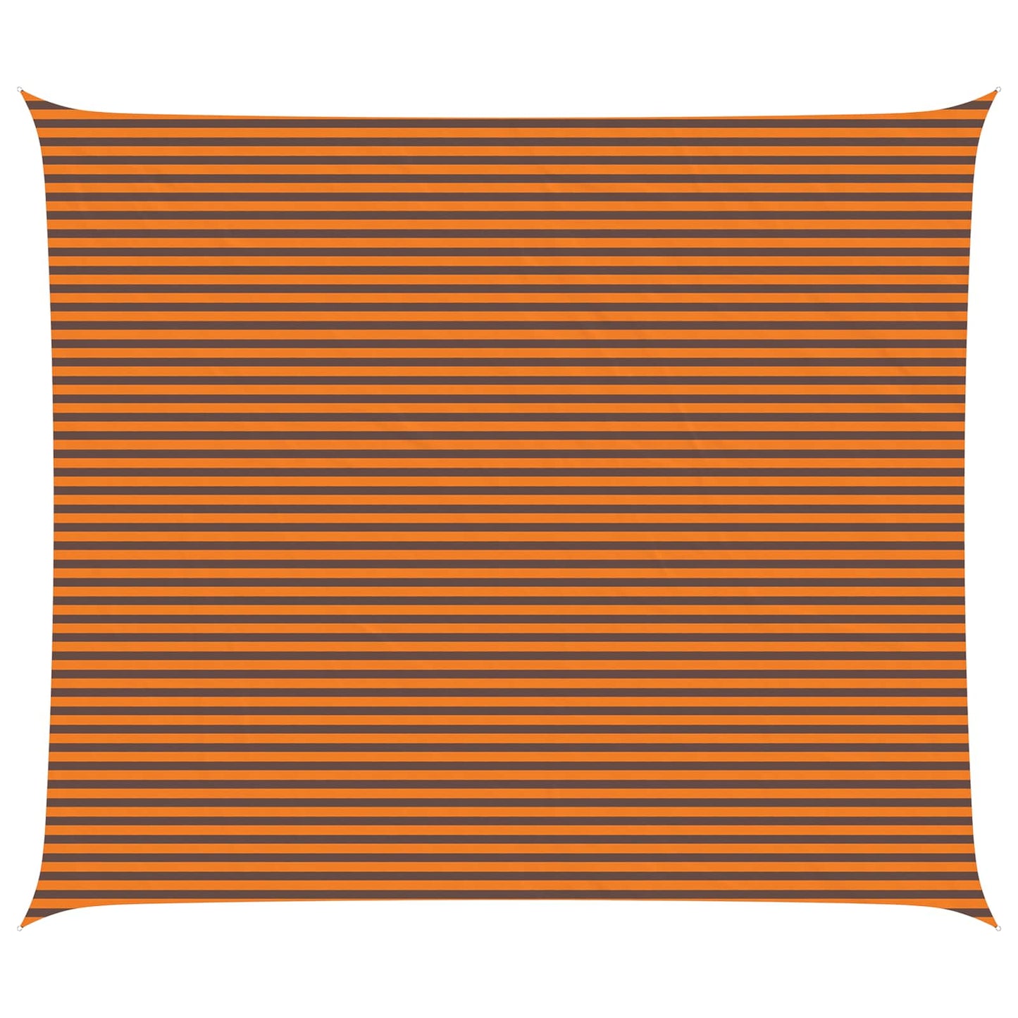 Solskygge seil Oransje og Brunt 7 x 6 m 100% polyester Oxford
