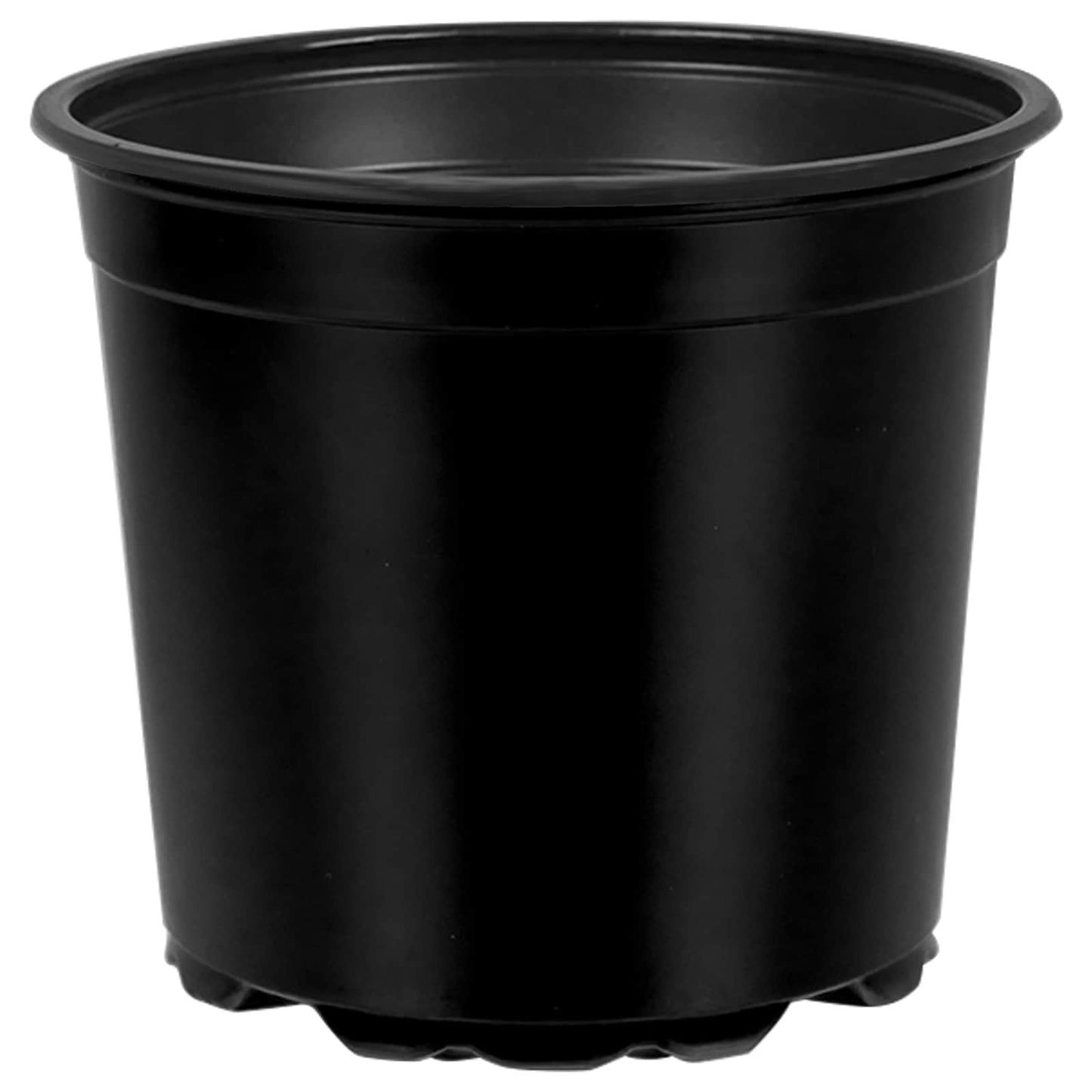 Blomsterpotte 50 pcs Svart Ø 15 x 13 cm Plast