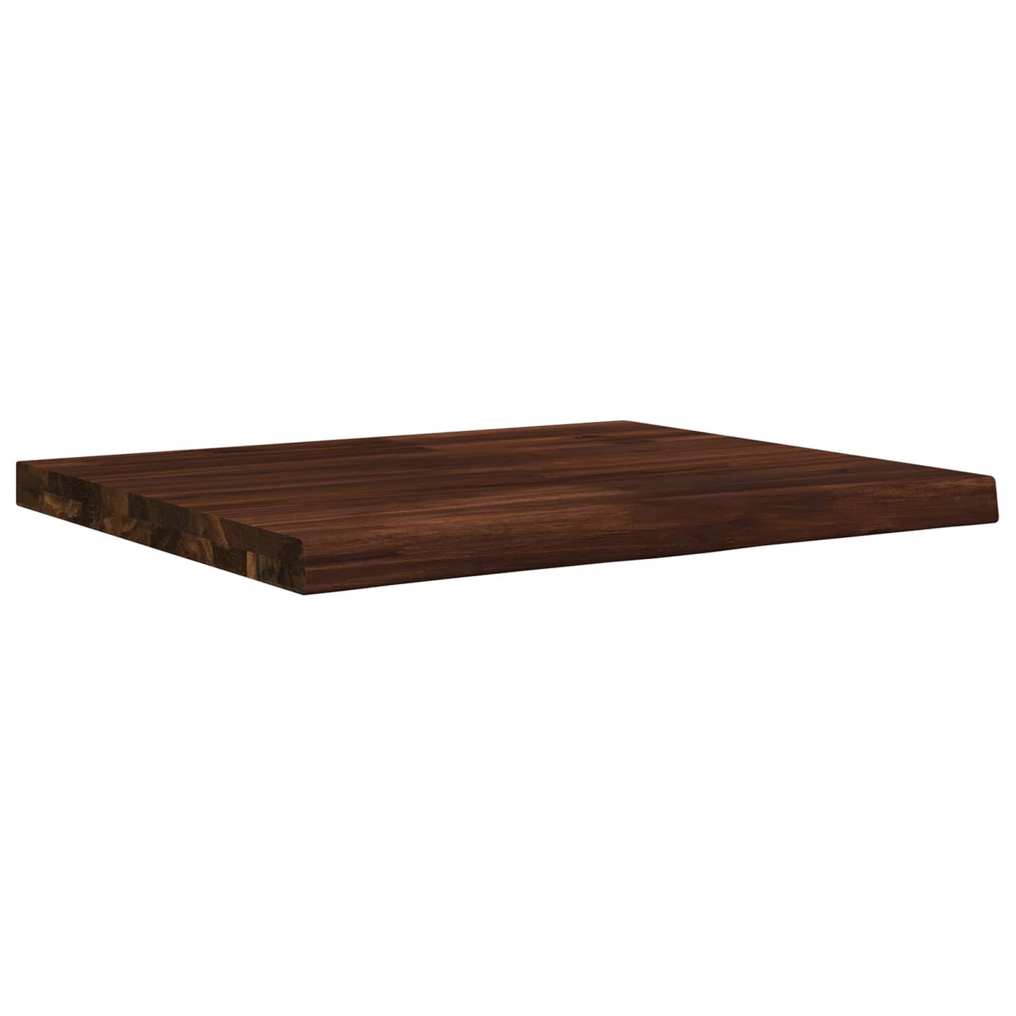 Rektangulær Bordplate 90 x 50 x 3,5 cm Rektangulær Mørk brun