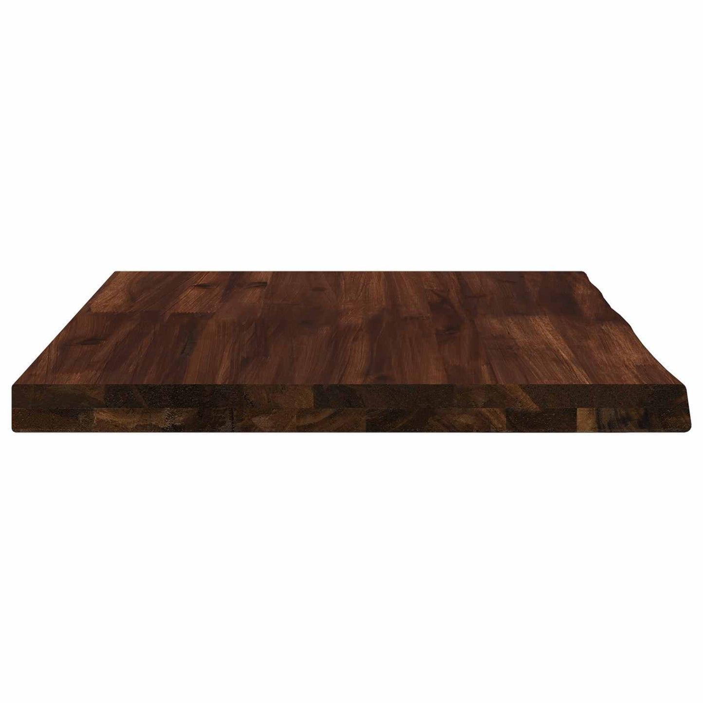 Rektangulær Bordplate 90 x 50 x 3,5 cm Rektangulær Mørk brun