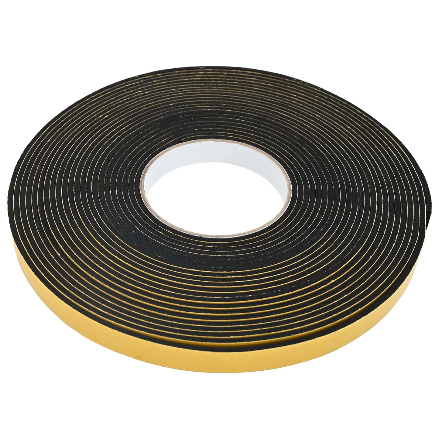 Selvklebende skum tape 10 stk. Svart 20mm x 10m CR skum