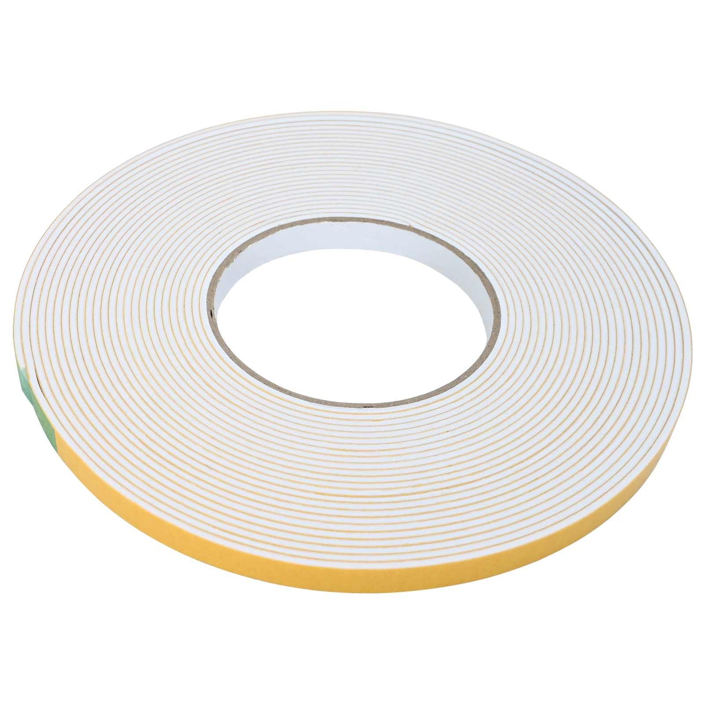 Selvklebende skum tape 10 stk. Hvit 10mm x 10m CR skum
