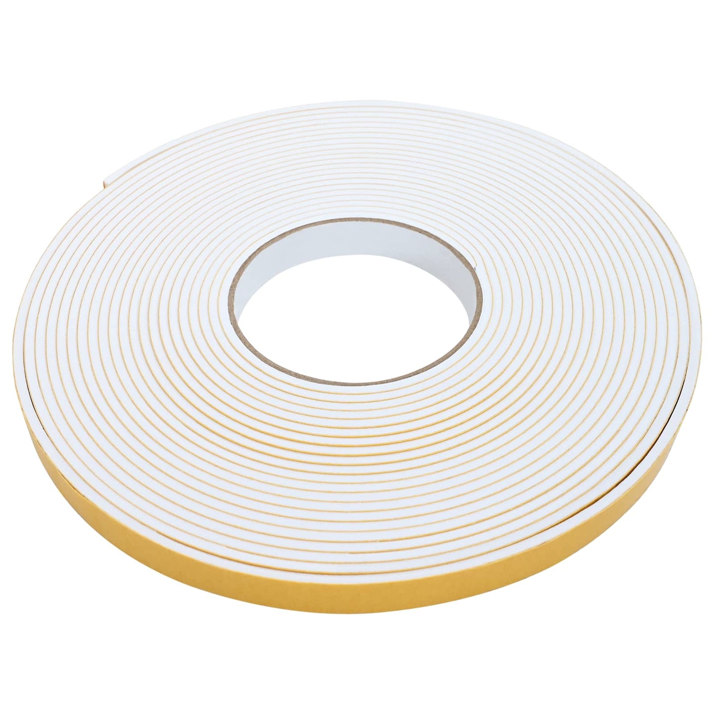 Selvklebende skum tape 10 stk. Hvit 20mm x 10m CR skum