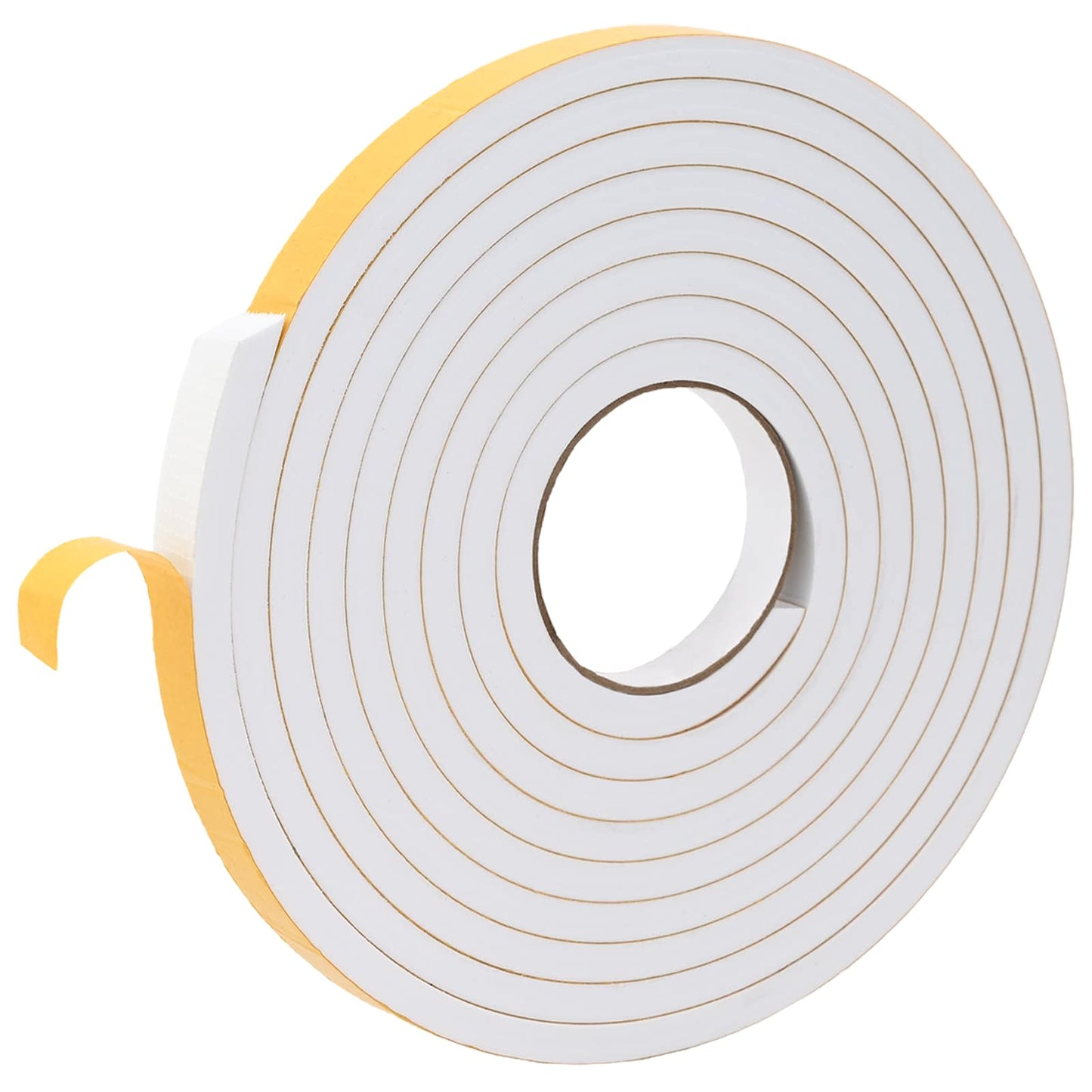 Selvklebende skum tape 20 stk. Hvit 20mm x 5m CR skum