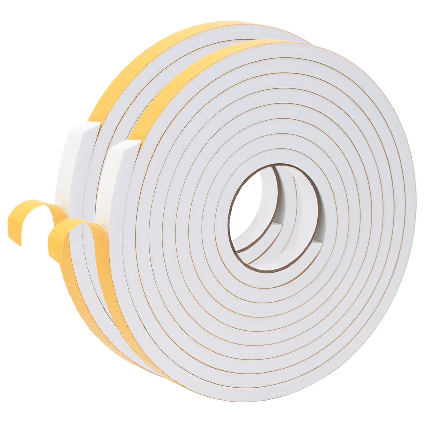 Selvklebende skum tape 2 stk. Hvit 20mm x 5m CR skum