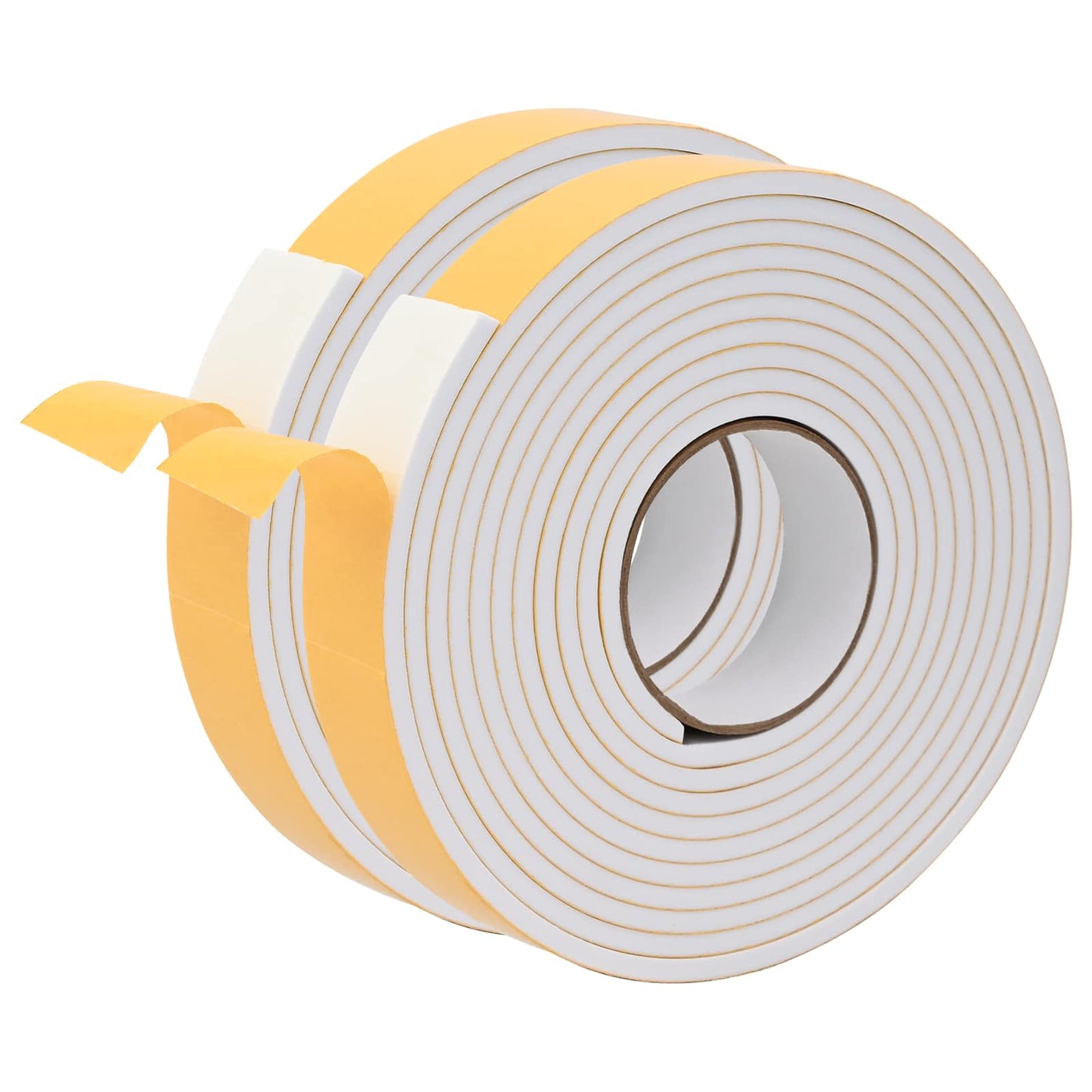 Selvklebende skum tape 2 stk. Hvit 30mm x 5m CR skum