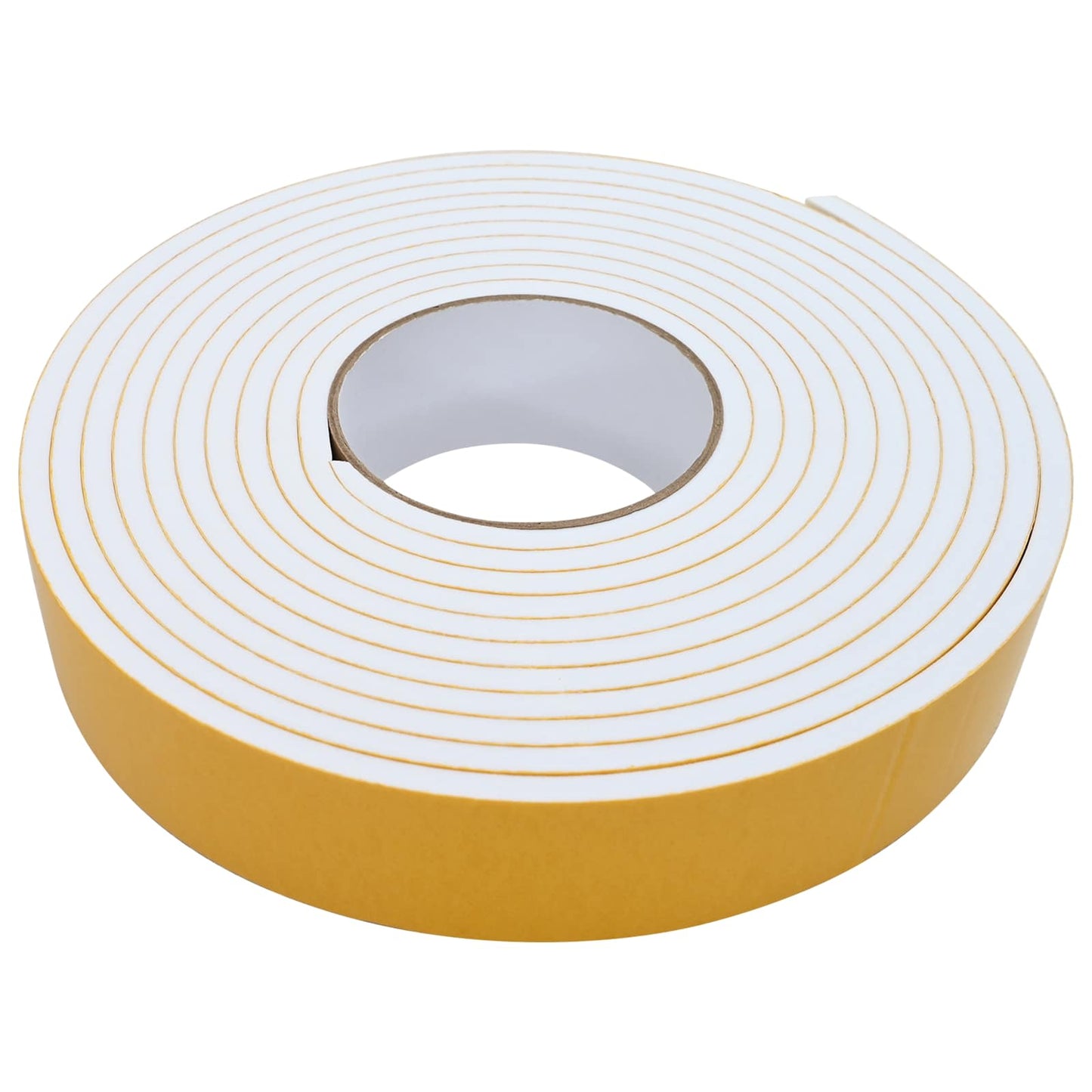 Selvklebende skum tape 4 stk. Hvit 40mm x 5m CR skum
