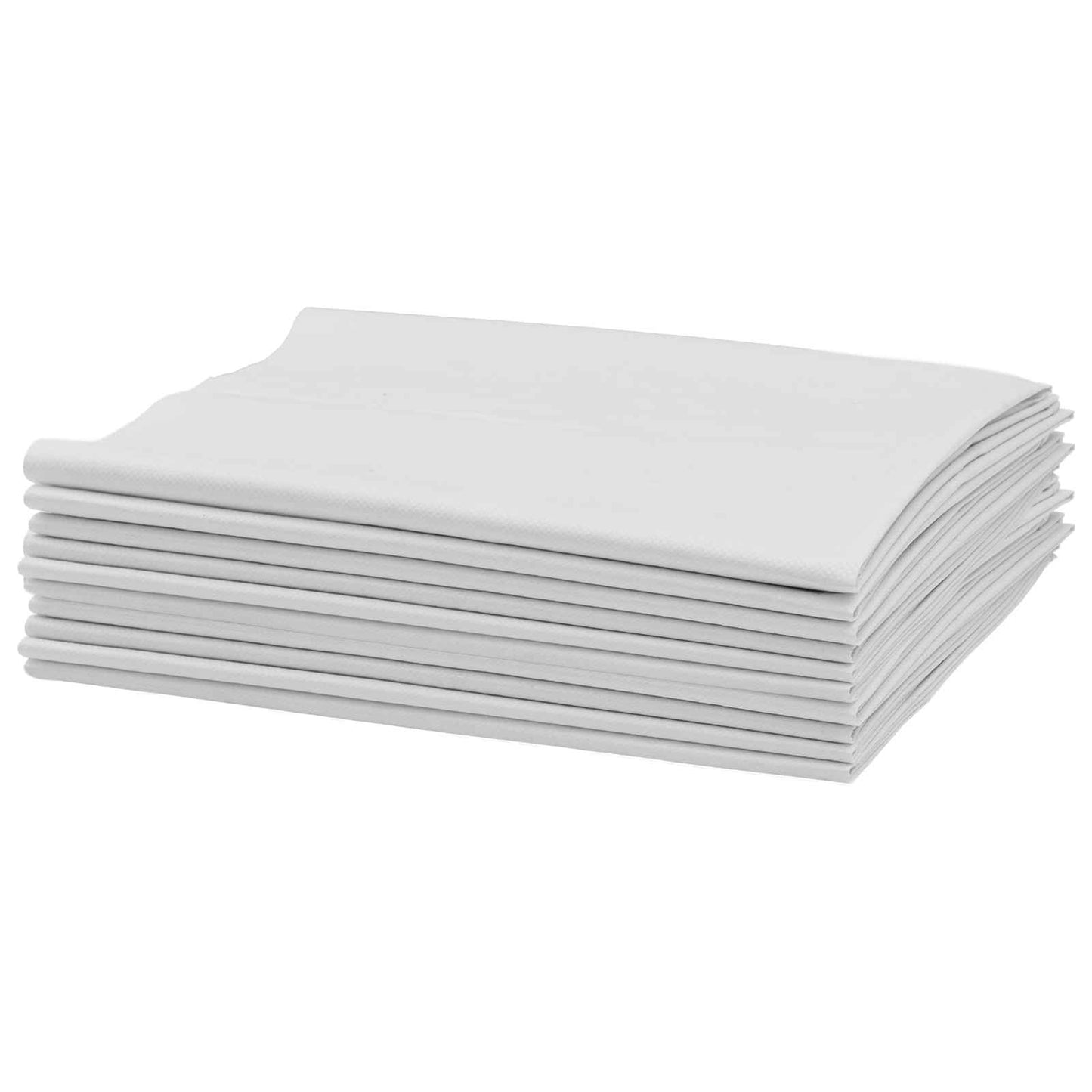 Vevde sekker 10 pcs Hvit 65 x 115 cm PP