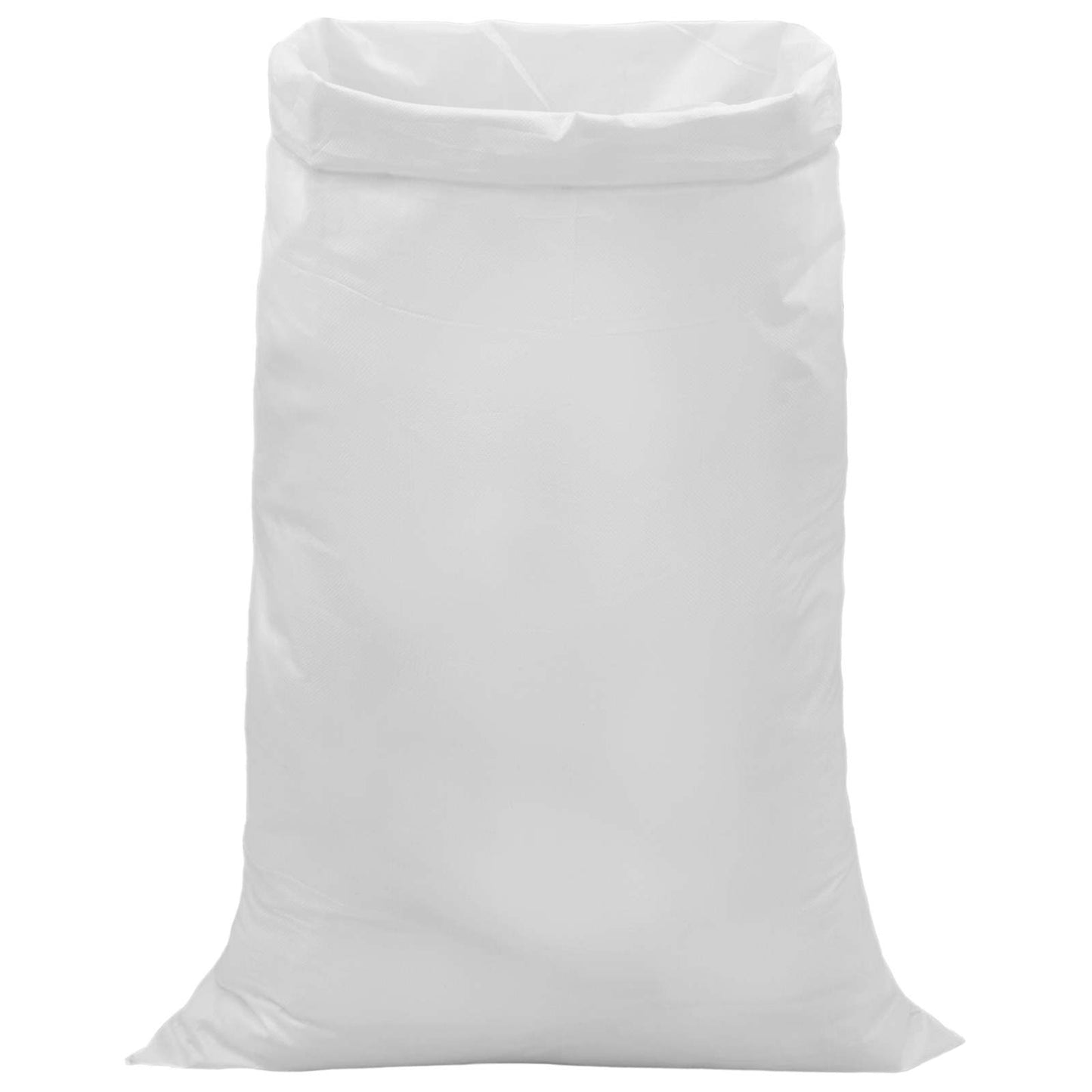Vevde sekker 10 pcs Hvit 80 x 125 cm PP