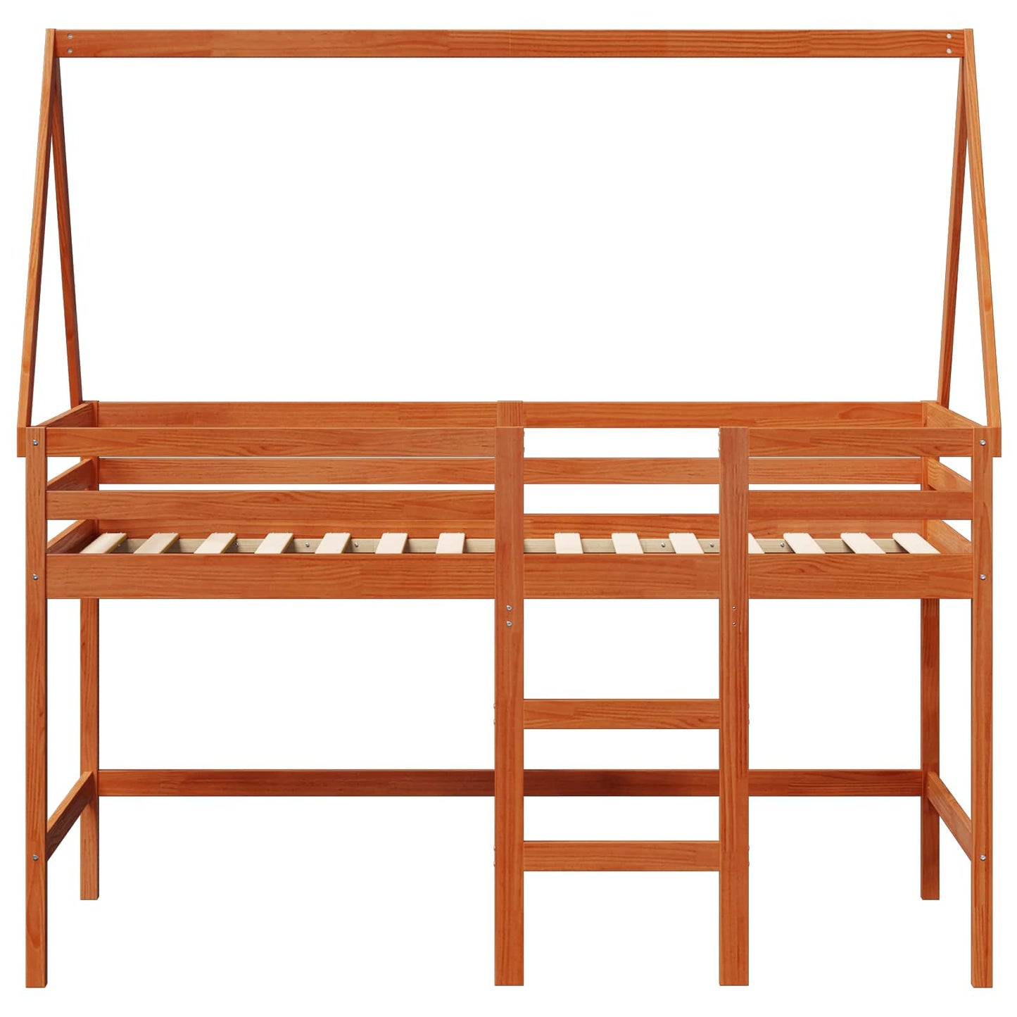 Hemsengeramme VoksBrun 90 x 190 cm Massiv furu