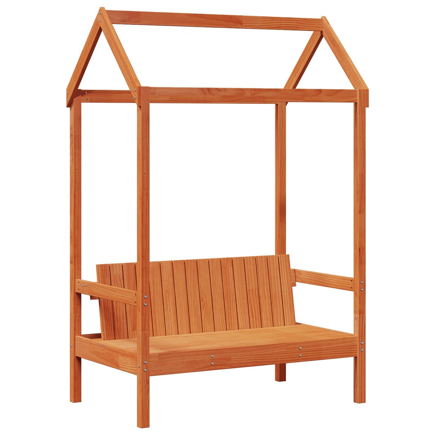 Dagsengsett 3 pcs VoksBrun Massiv furu