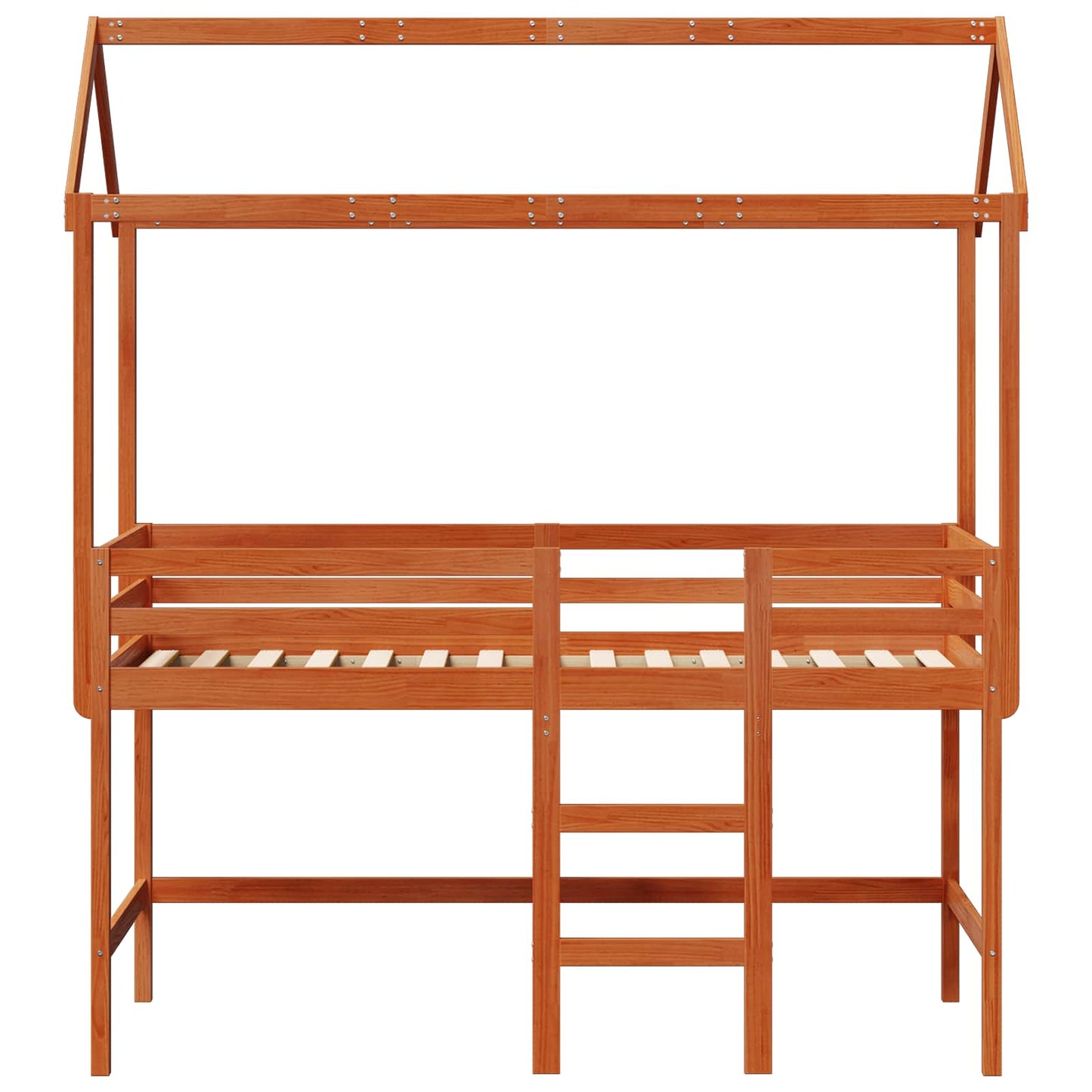 Hemsengeramme VoksBrun 90 x 190 cm Massiv furu