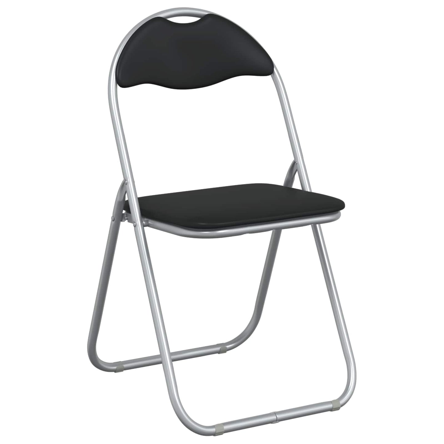 Sammenleggbart stol 2 pcs Svart og Grå 48 x 43,5 x 81 cm