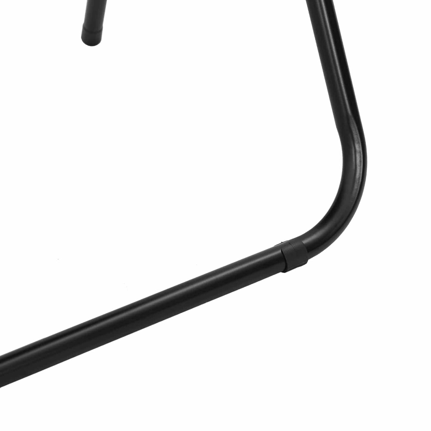 Sammenleggbart stol 2 pcs Svart 48 x 44 x 78 cm Fløyel