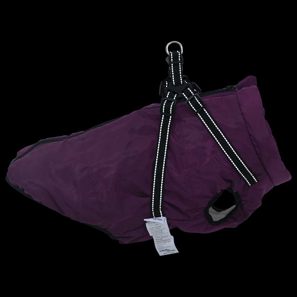 Hund Frakk Lilla L52 Fleece og polyester