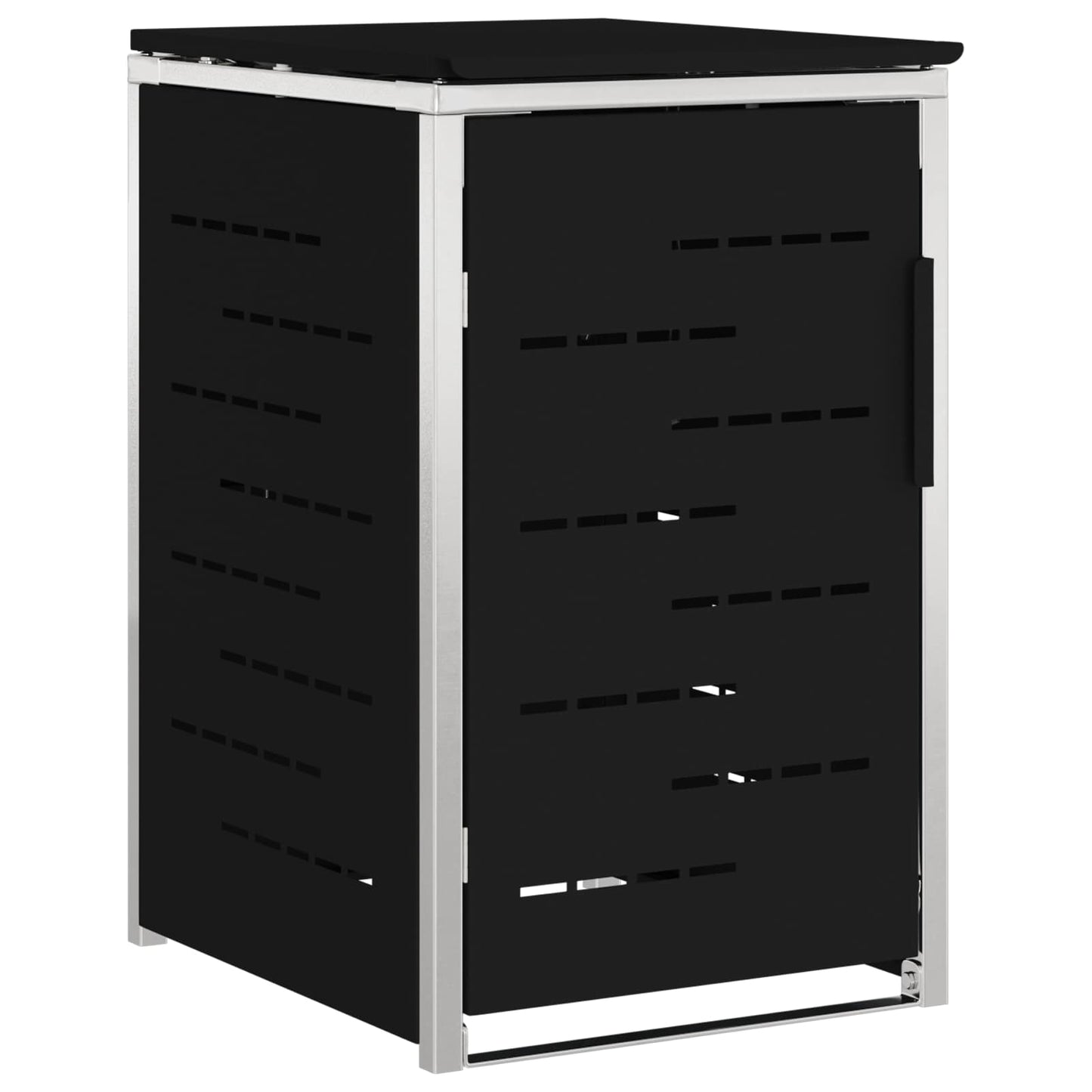 Avfallsbeholderoppbevaring Svart 77,5 x 69 x 112,5 cm